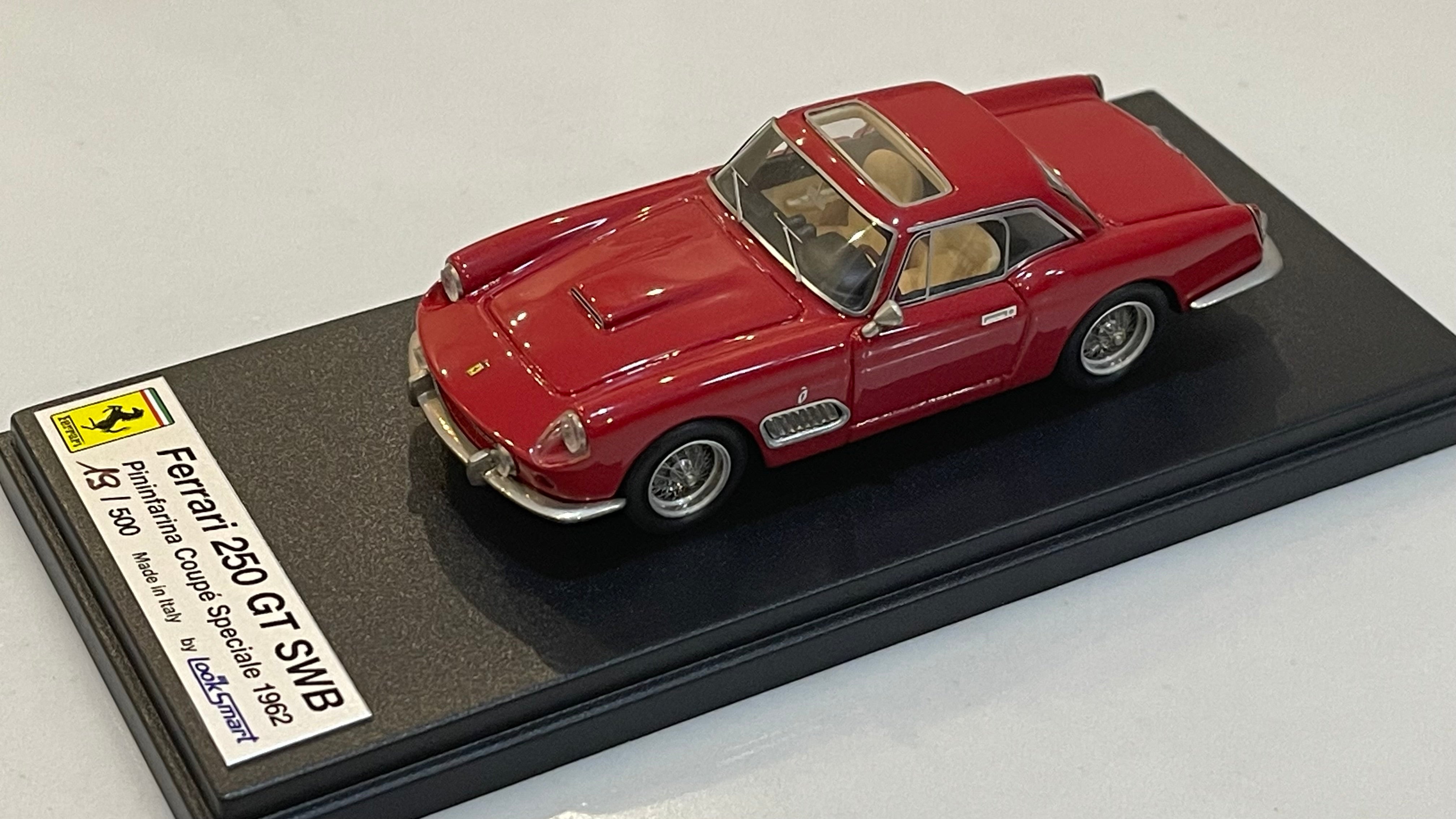 Looksmart 1/43 Ferrari 250 GT SWB Pininfarina Coupe Speciale 1952 Red LSLTD02