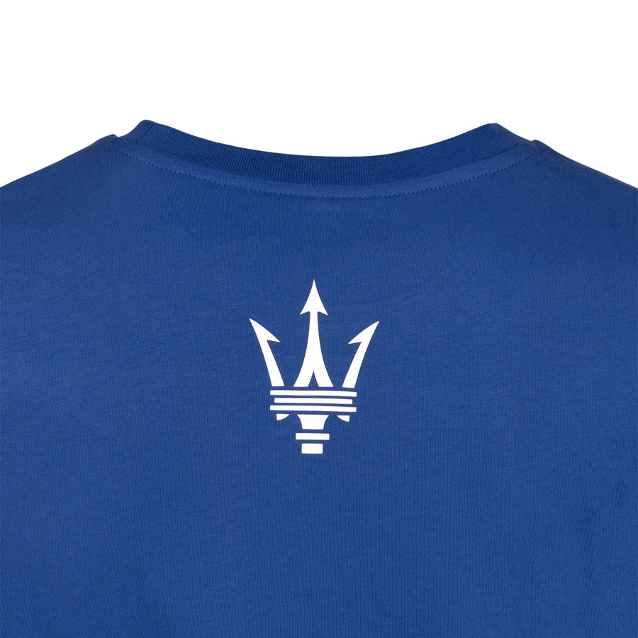 Maserati Trident T-Shirt Blue