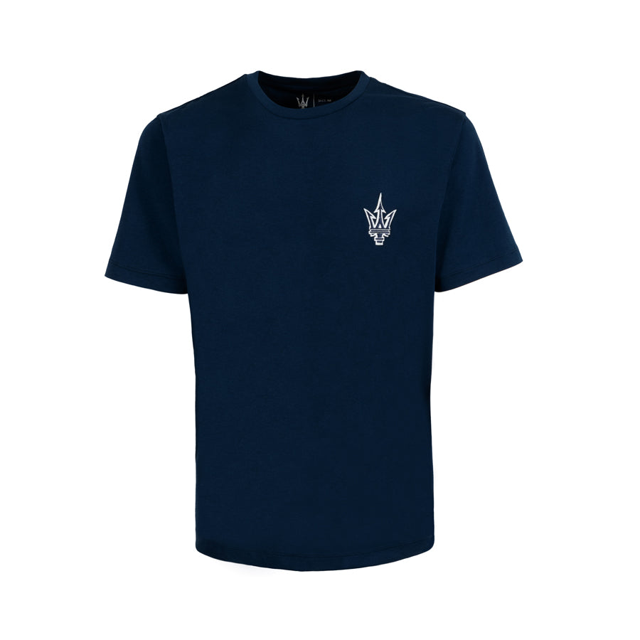 Maserati Trident T-Shirt Navy Blue