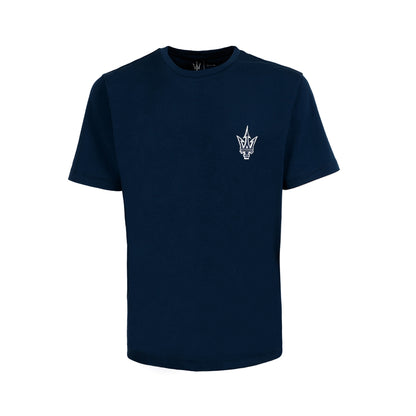 Maserati Trident T-Shirt Navy Blue