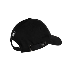 Maserati Rubber Print Hat Black