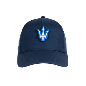 Maserati Trident Patch Hat Navy Blue