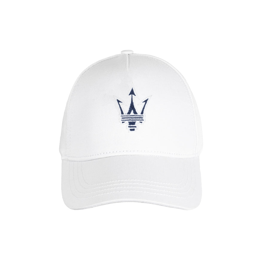 Maserati Trident Hat White