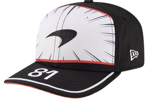 McLaren Racing F1 2025 Special Edition Oscar Piastri Japan GP Hat Black