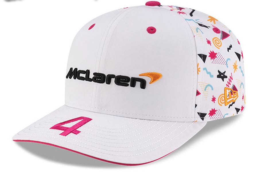 McLaren Racing F1 2025 Special Edition Lando Norris Miami GP Hat White