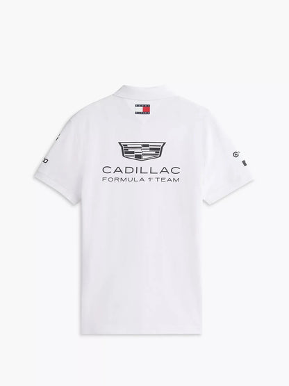 Cadillac F1 Racing 2026 Special Edition Silverstone British GP Team Polo Shirt White