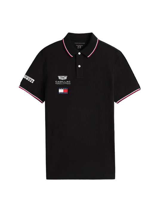 Cadillac F1 Racing 2026 Team Polo Shirt Black