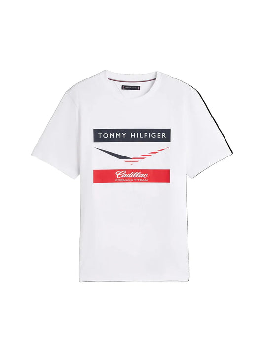 Cadillac F1 Racing 2026 Chevron T-Shirt White