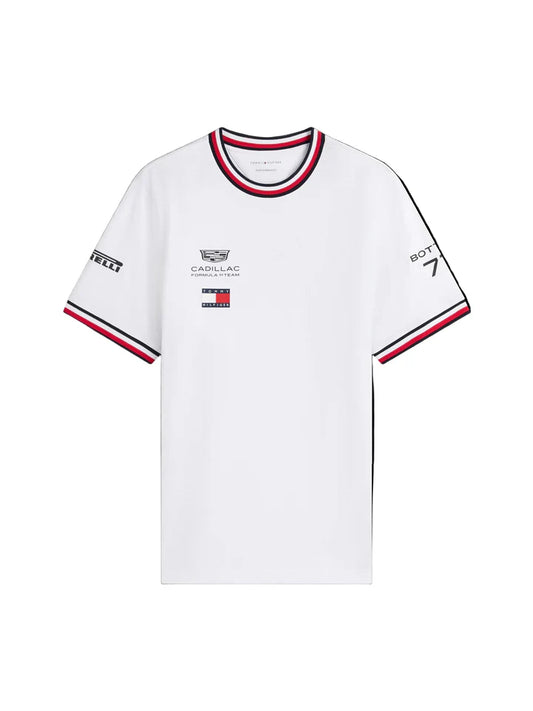 Cadillac F1 Racing 2026 Valtteri Bottas Team T-Shirt White