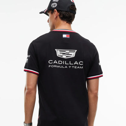 Cadillac F1 Racing 2026 Team Sergio "Checo" Perez T-Shirt Black