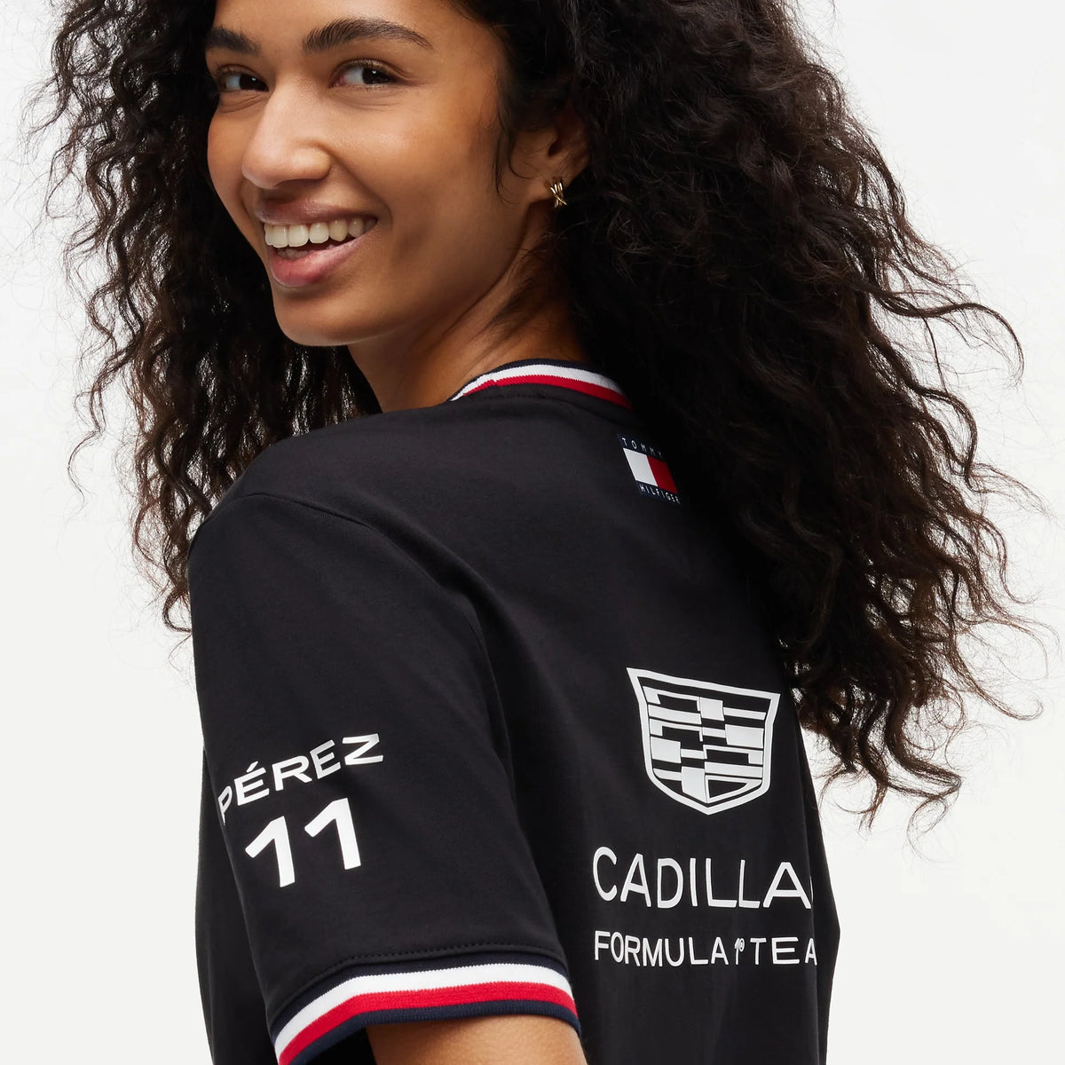 Cadillac F1 Racing 2026 Team Sergio "Checo" Perez T-Shirt Black