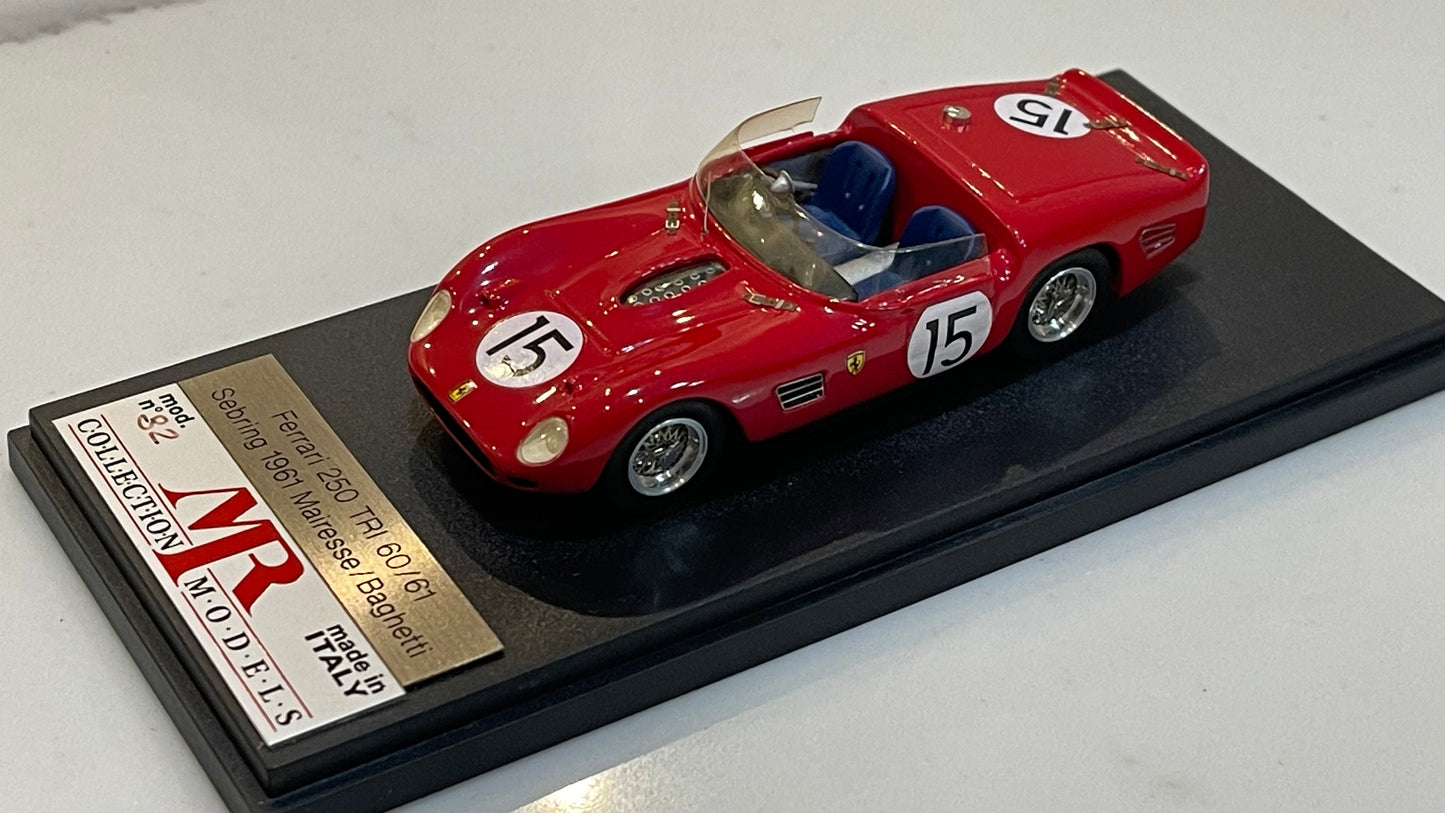 MR 1/43 Ferrari 250 TRI 60/61 Sebring 1961 Red No. 15 MR04