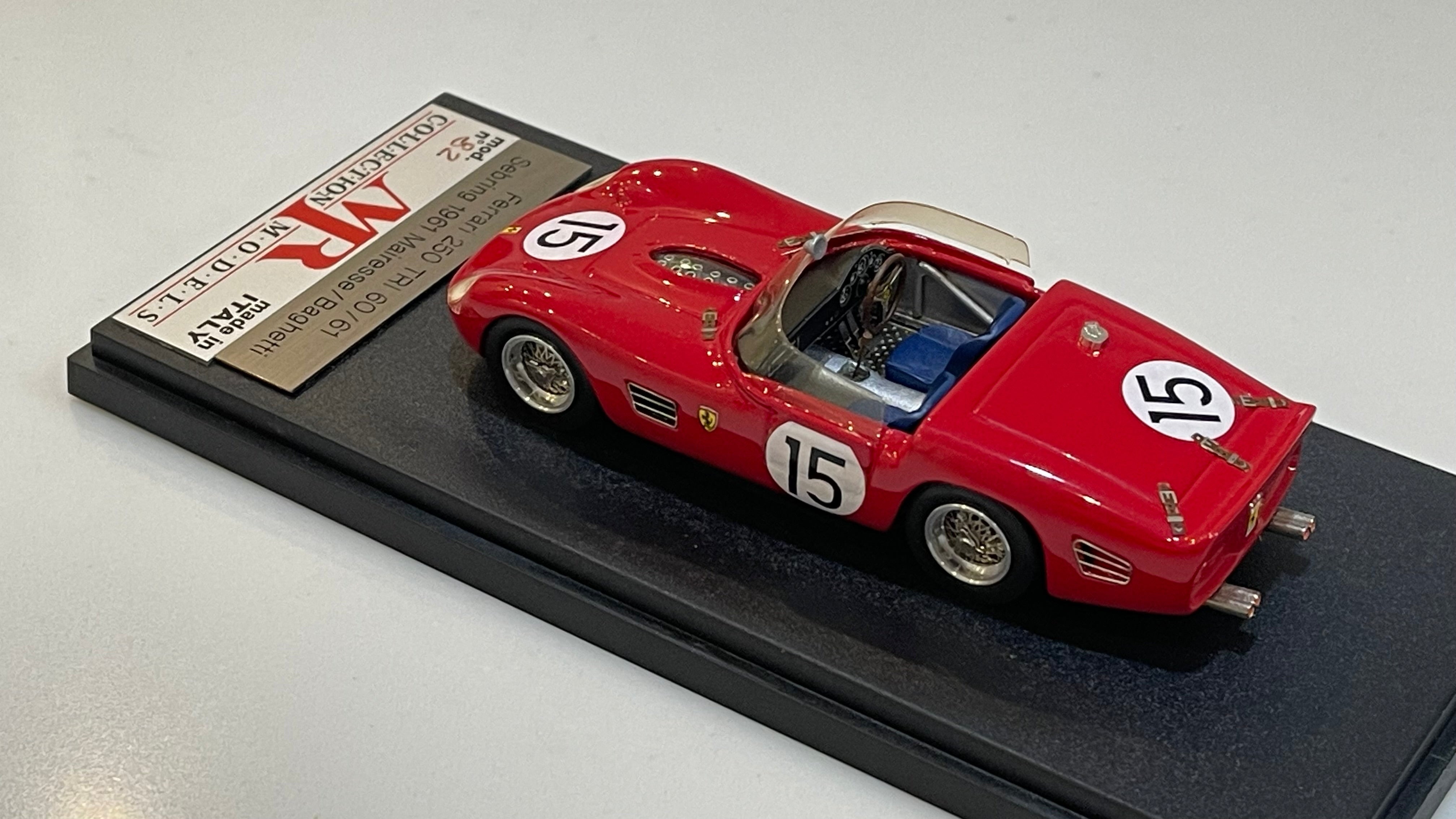 MR 1/43 Ferrari 250 TRI 60/61 Sebring 1961 Red No. 15 MR04