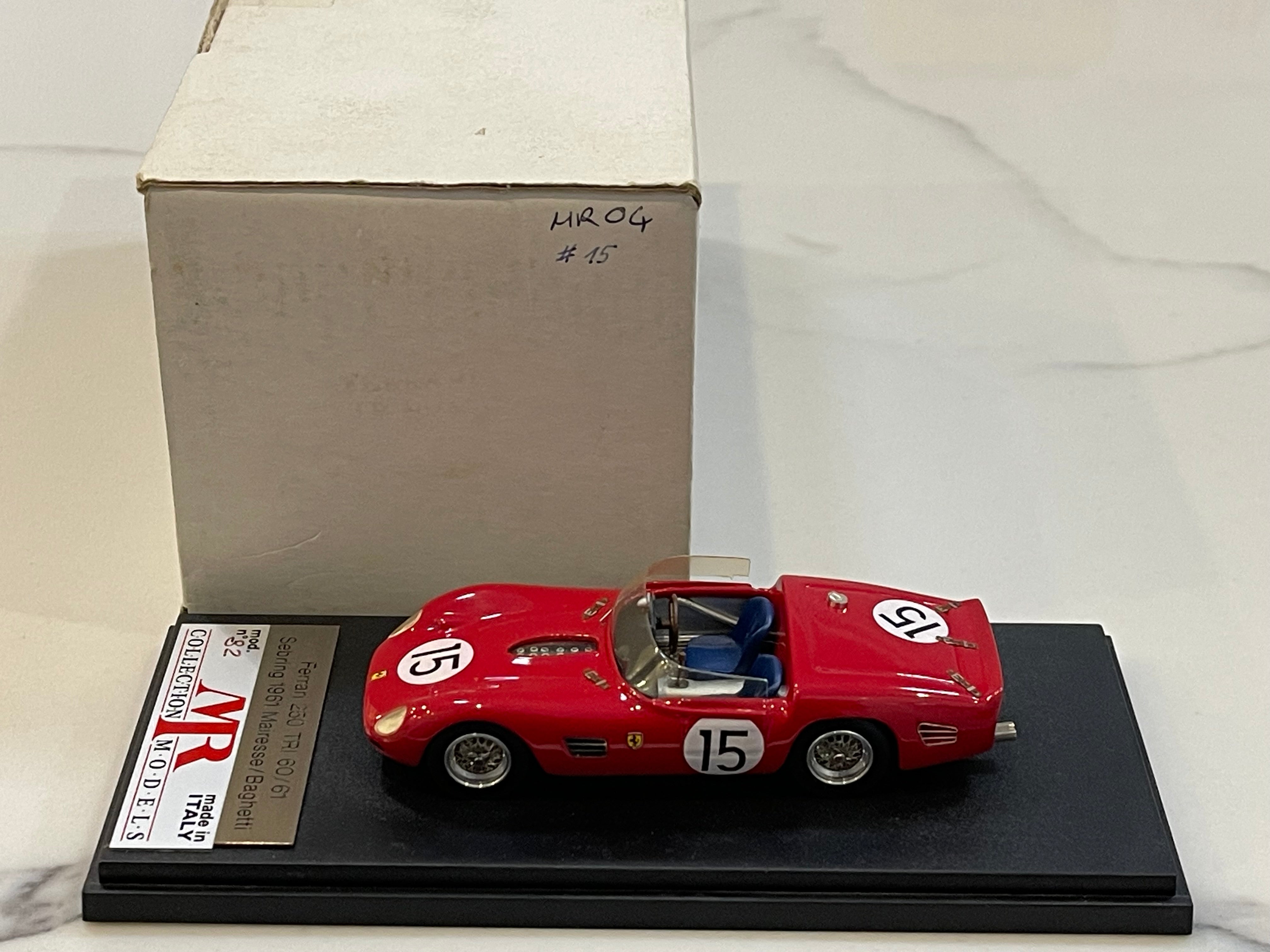 MR 1/43 Ferrari 250 TRI 60/61 Sebring 1961 Red No. 15 MR04