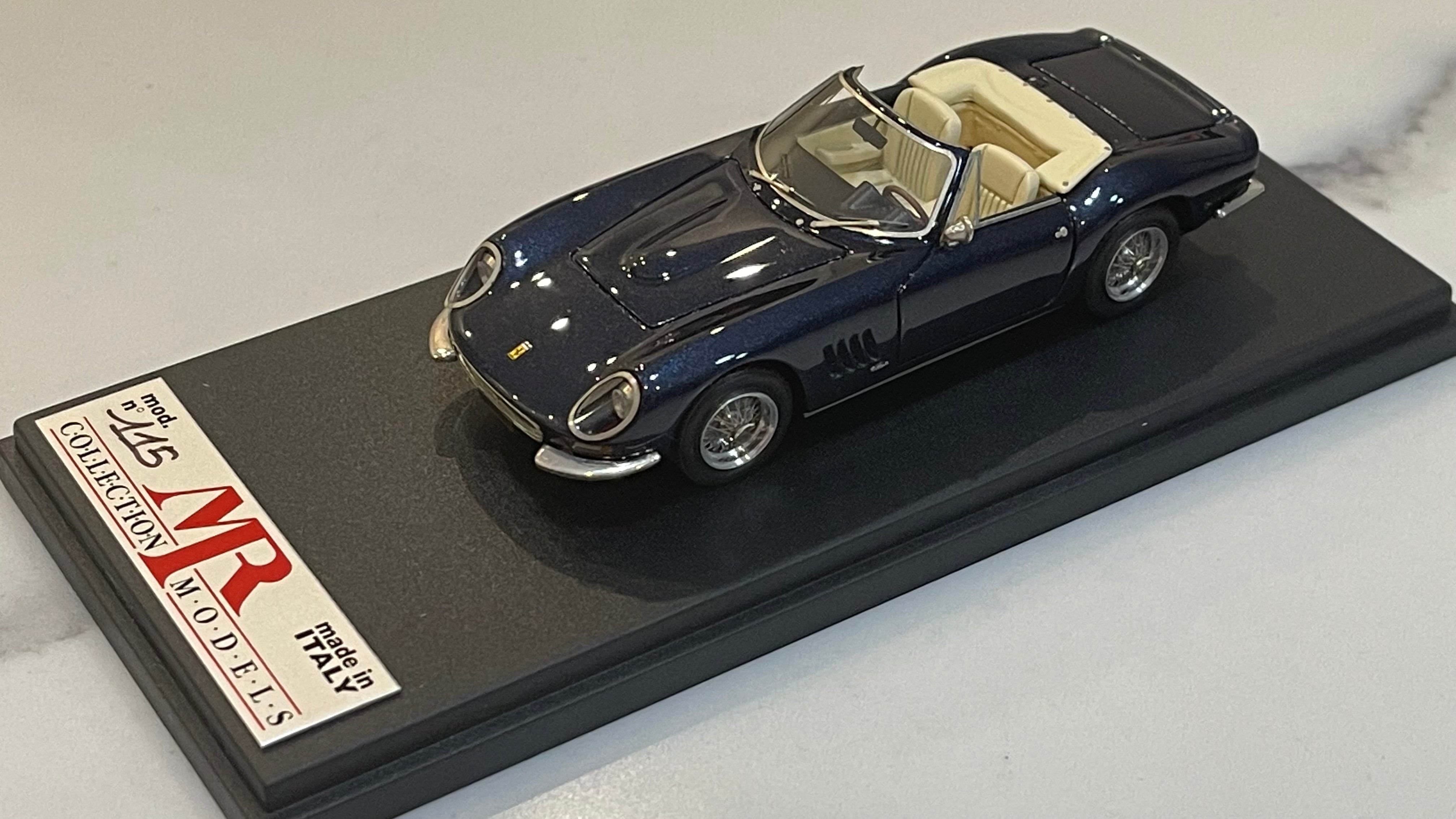 MR 1/43 Ferrari 250 GT Nembo Spyder 1966 Met. Blue MR111