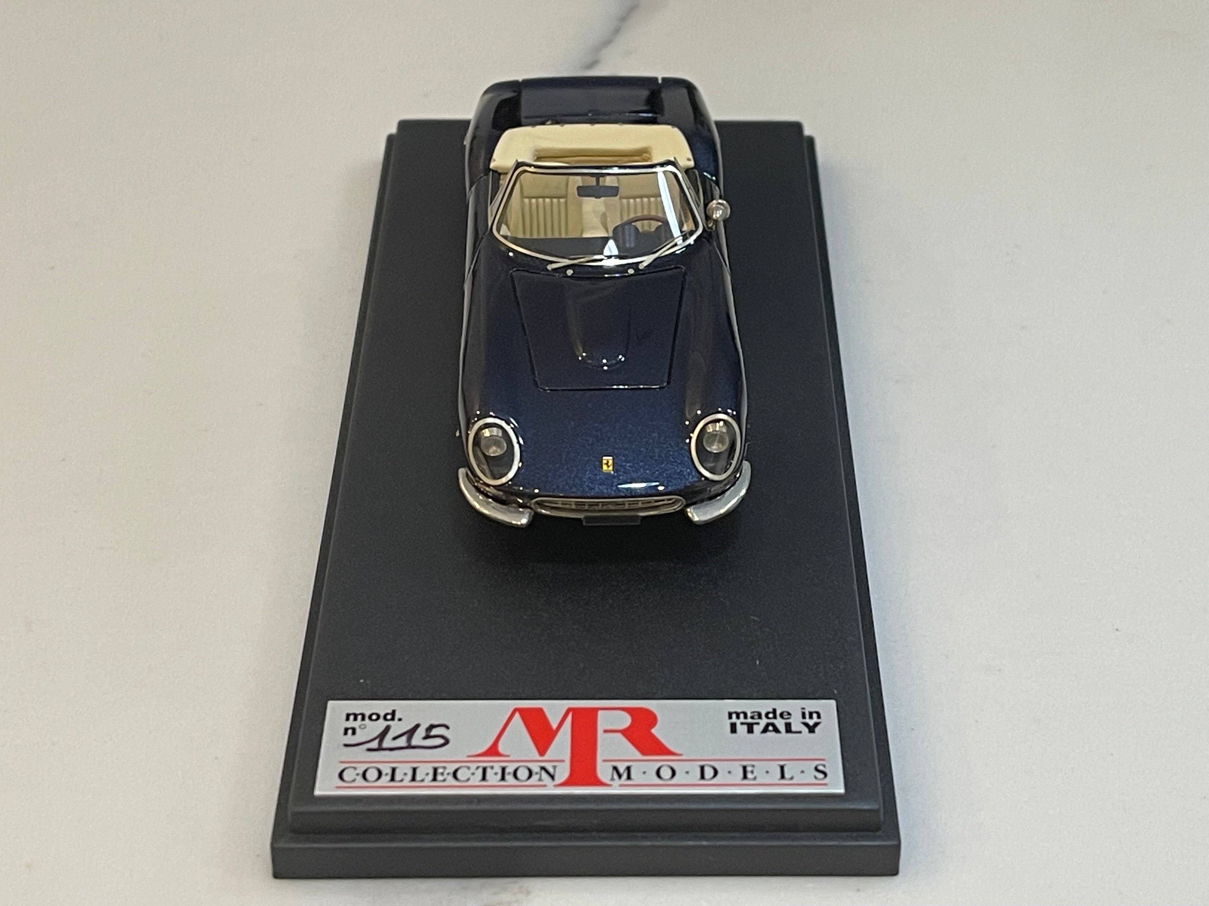 MR 1/43 Ferrari 250 GT Nembo Spyder 1966 Met. Blue MR111