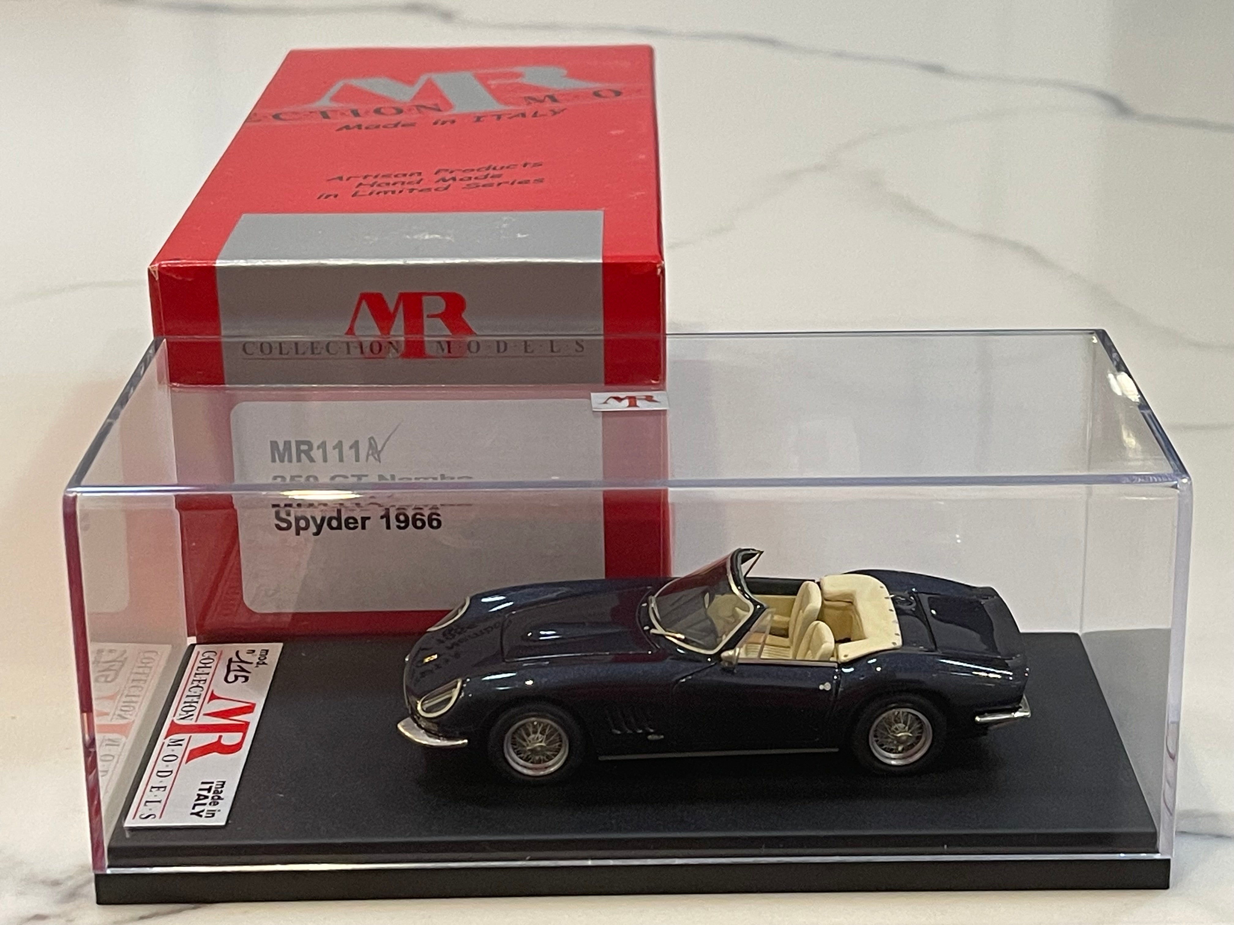 MR 1/43 Ferrari 250 GT Nembo Spyder 1966 Met. Blue MR111