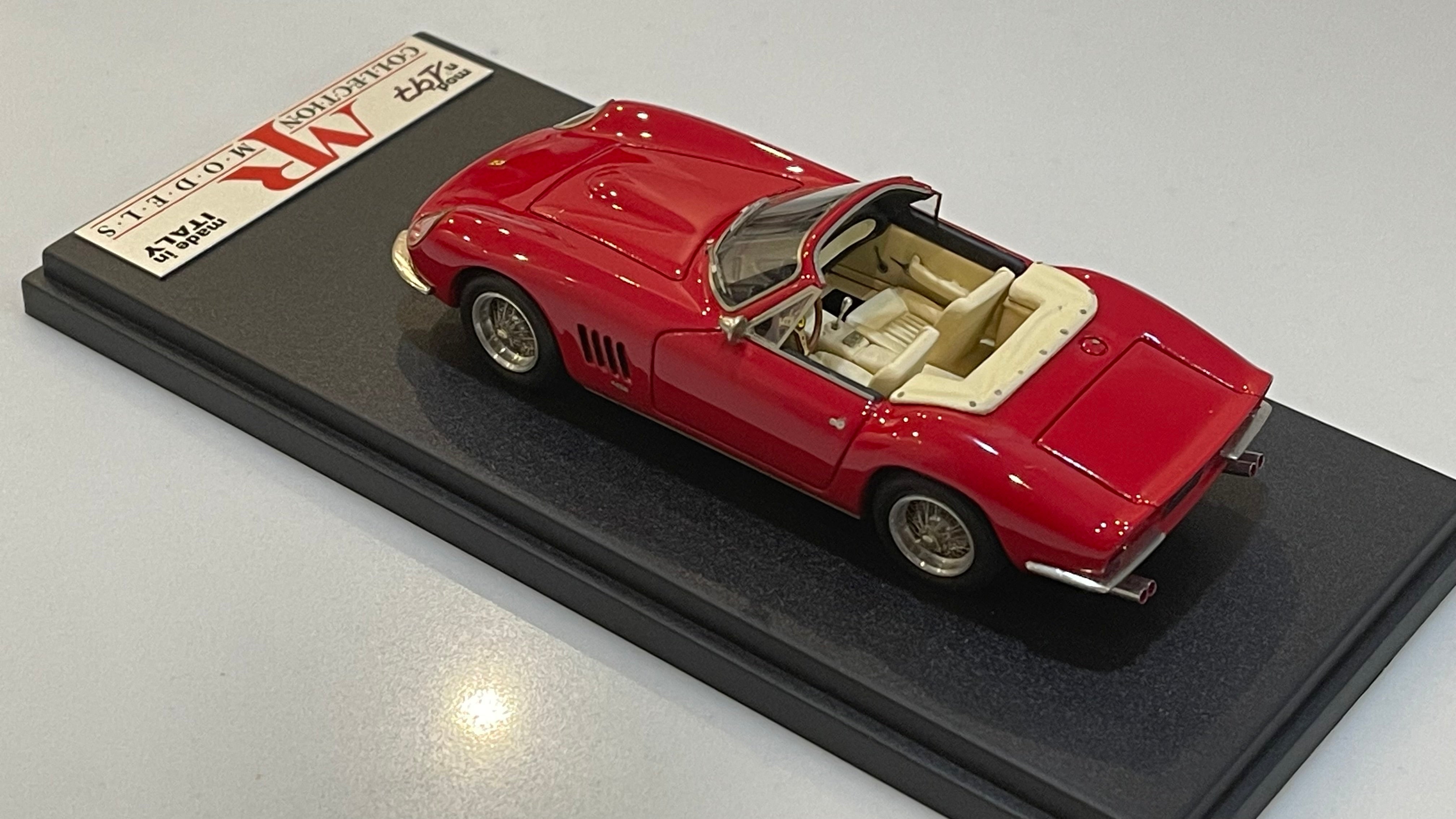MR 1/43 Ferrari 250 GT Nembo Spyder 1966 Red MR111A – Paddock 