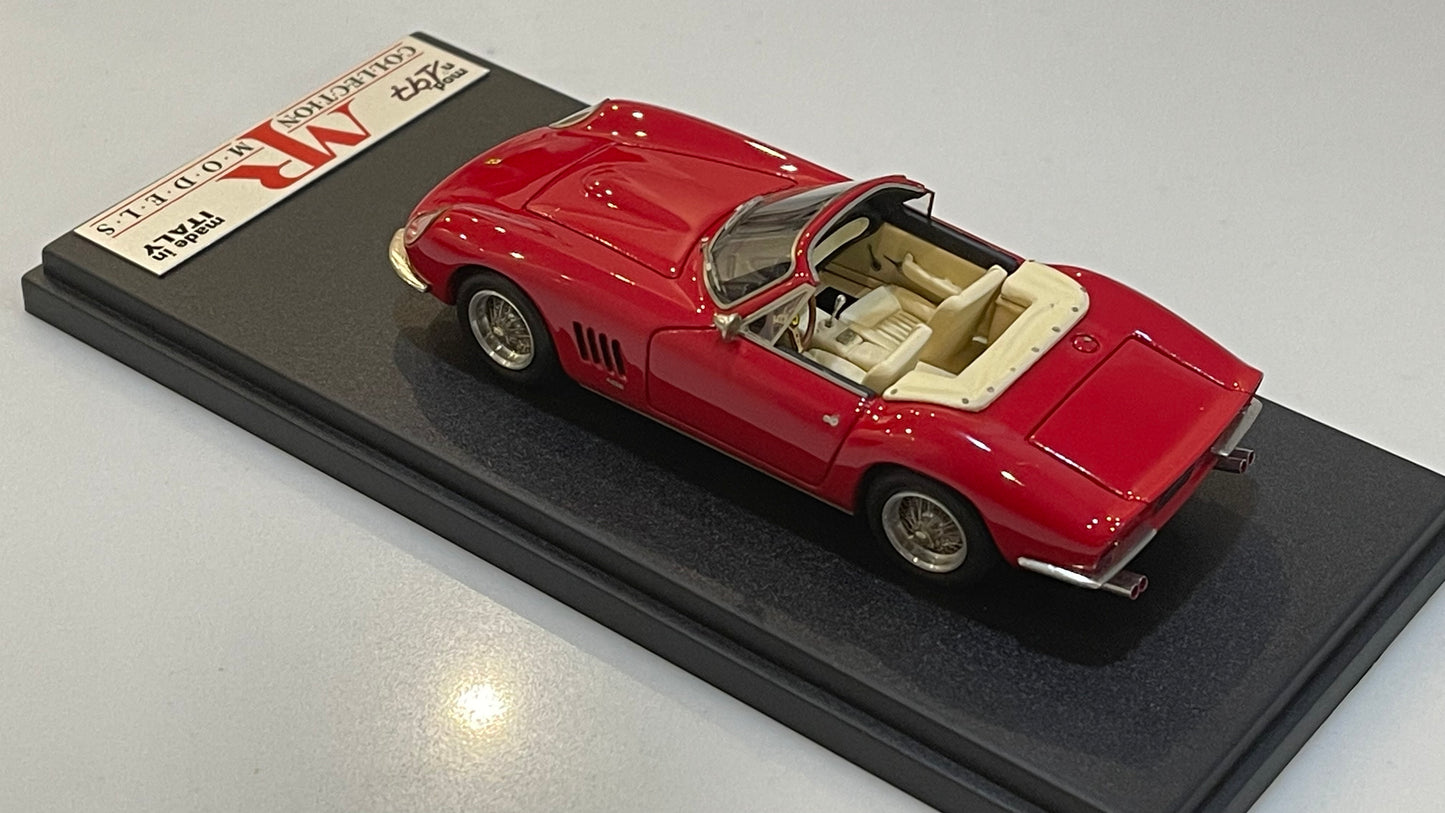 MR 1/43 Ferrari 250 GT Nembo Spyder 1966 Red MR111A