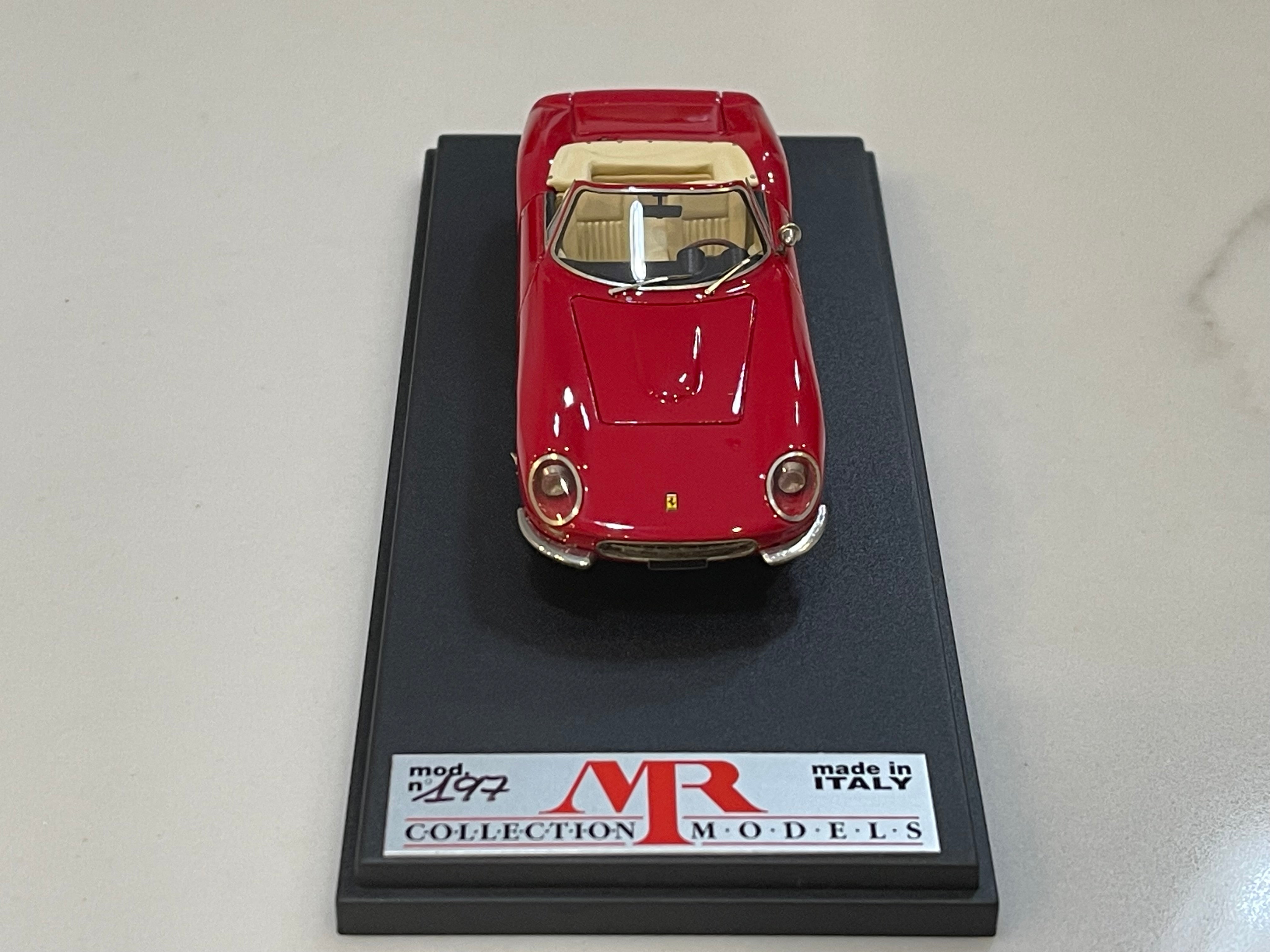 MR 1/43 Ferrari 250 GT Nembo Spyder 1966 Red MR111A – Paddock Collection