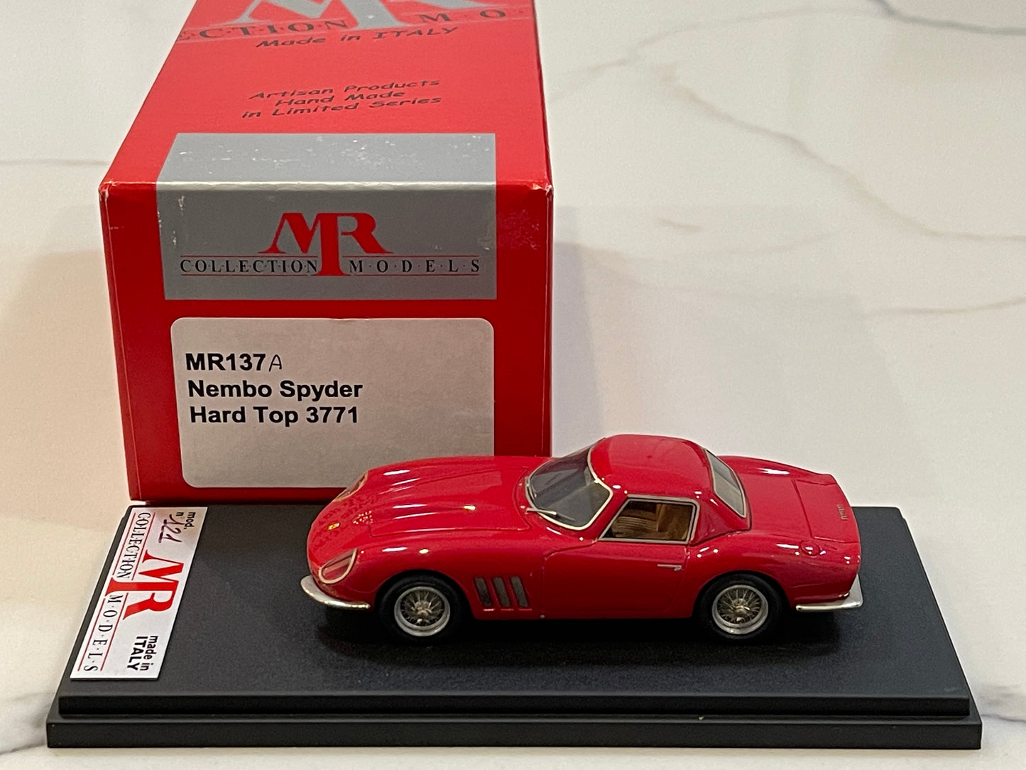 MR 1/43 Ferrari 250 GT Nembo Spyder 3771GT HT 1960 Red MR137A