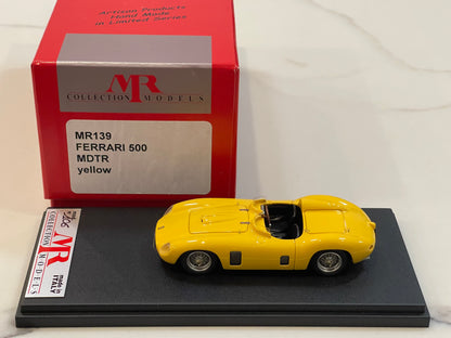 MR 1/43 Ferrari 500 TR Scaglietti MDTR 1956 Yellow MR139