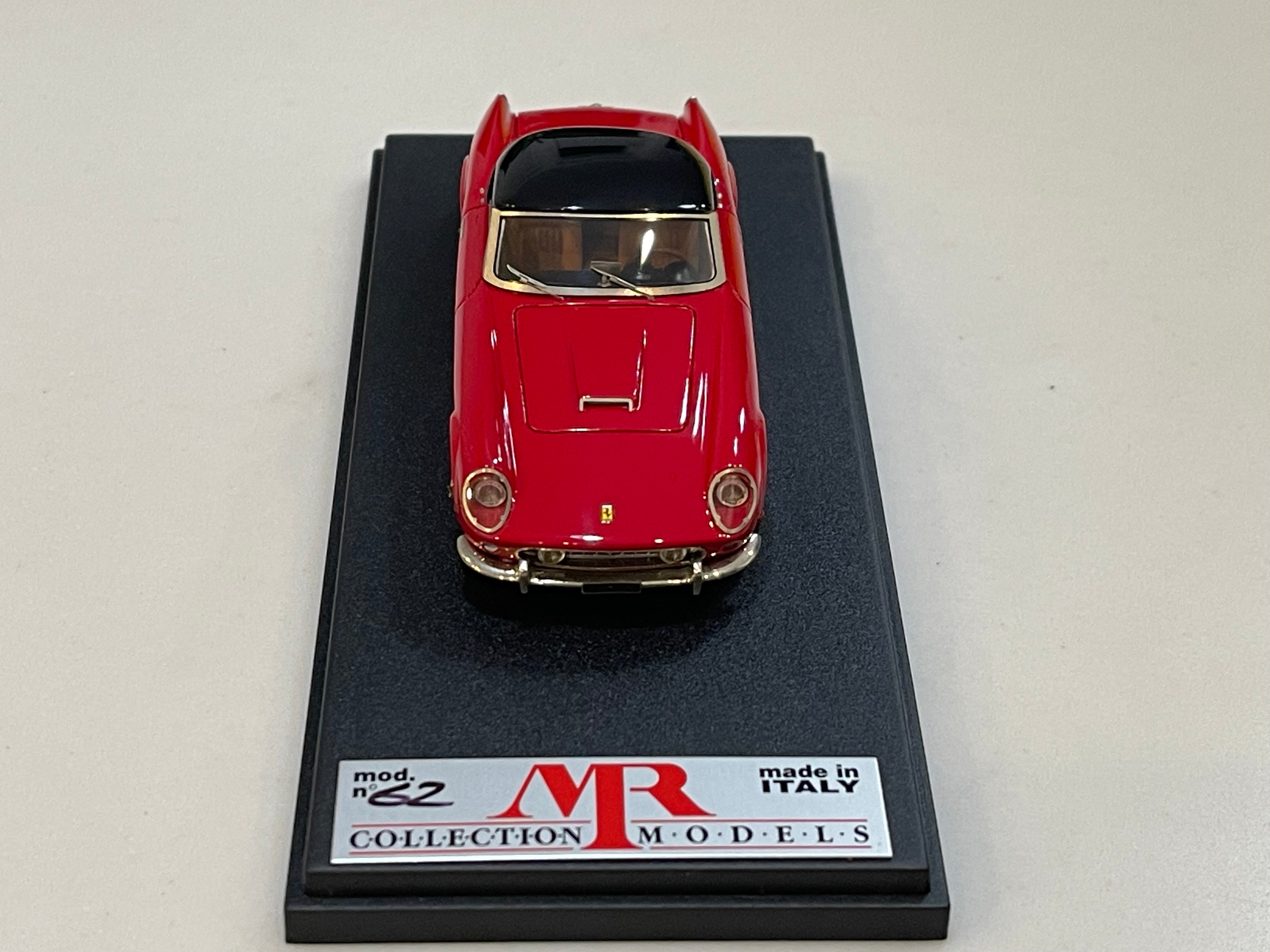 MR 1/43 Ferrari 250 GT California LWB Spyder Hard Top Fari Carenati 1960 Red/Black MR140B