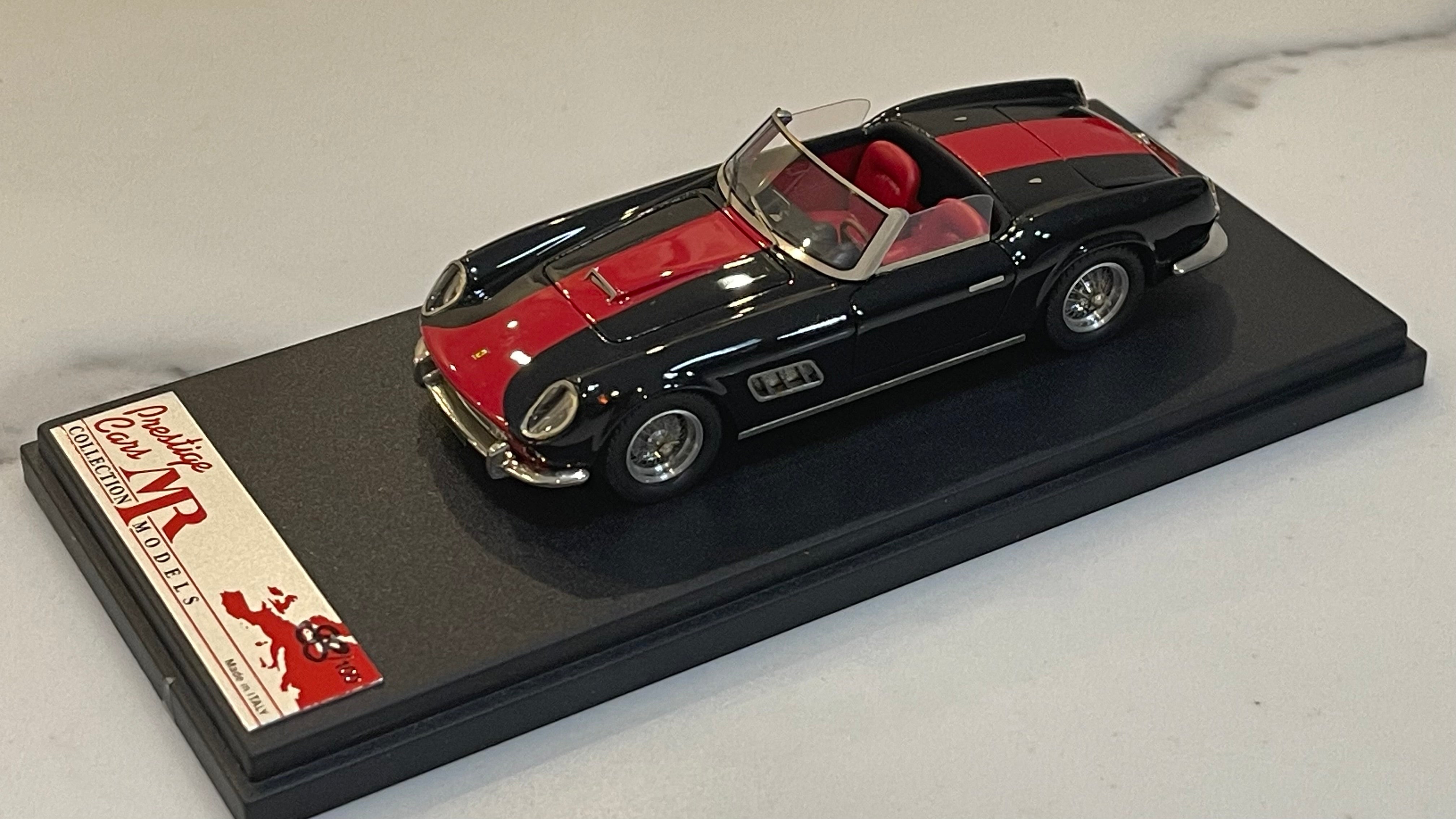 MR 1/43 Ferrari 250 GT California LWB Spyder Fari Carenati 1960 Black MR141SV