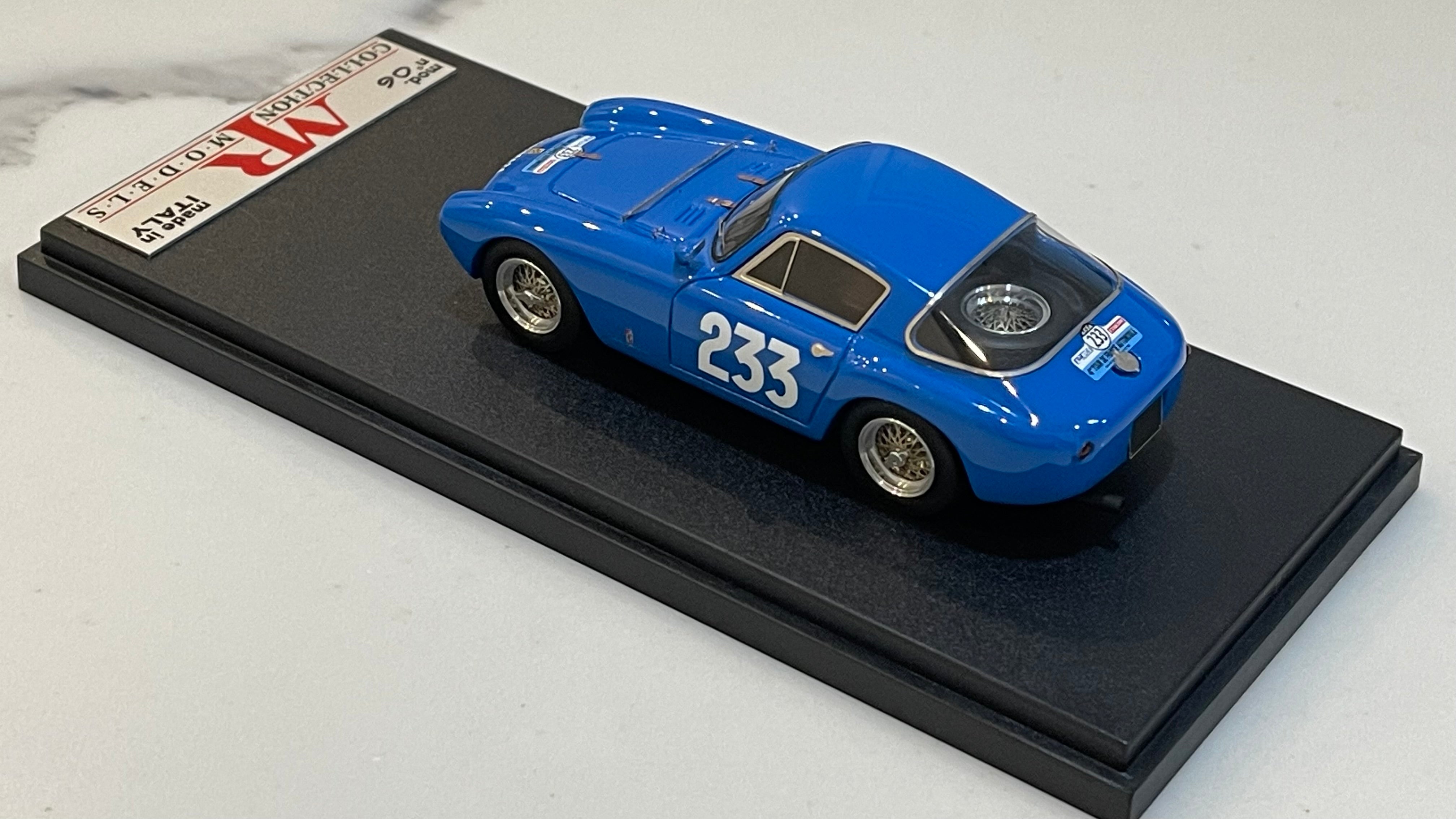 MR 1/43 Ferrari 500 Mondial Berlinetta PF Tour de France 1954 Blue No. 233 MR21