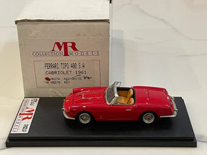 MR 1/43 Ferrari 400 Superamerica Cabriolet Tipo 1961 Red MR27B