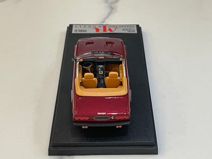 MR 1/43 Ferrari 365 GTC/4 Cabriolet 1971 Dark Met. Red MR45B