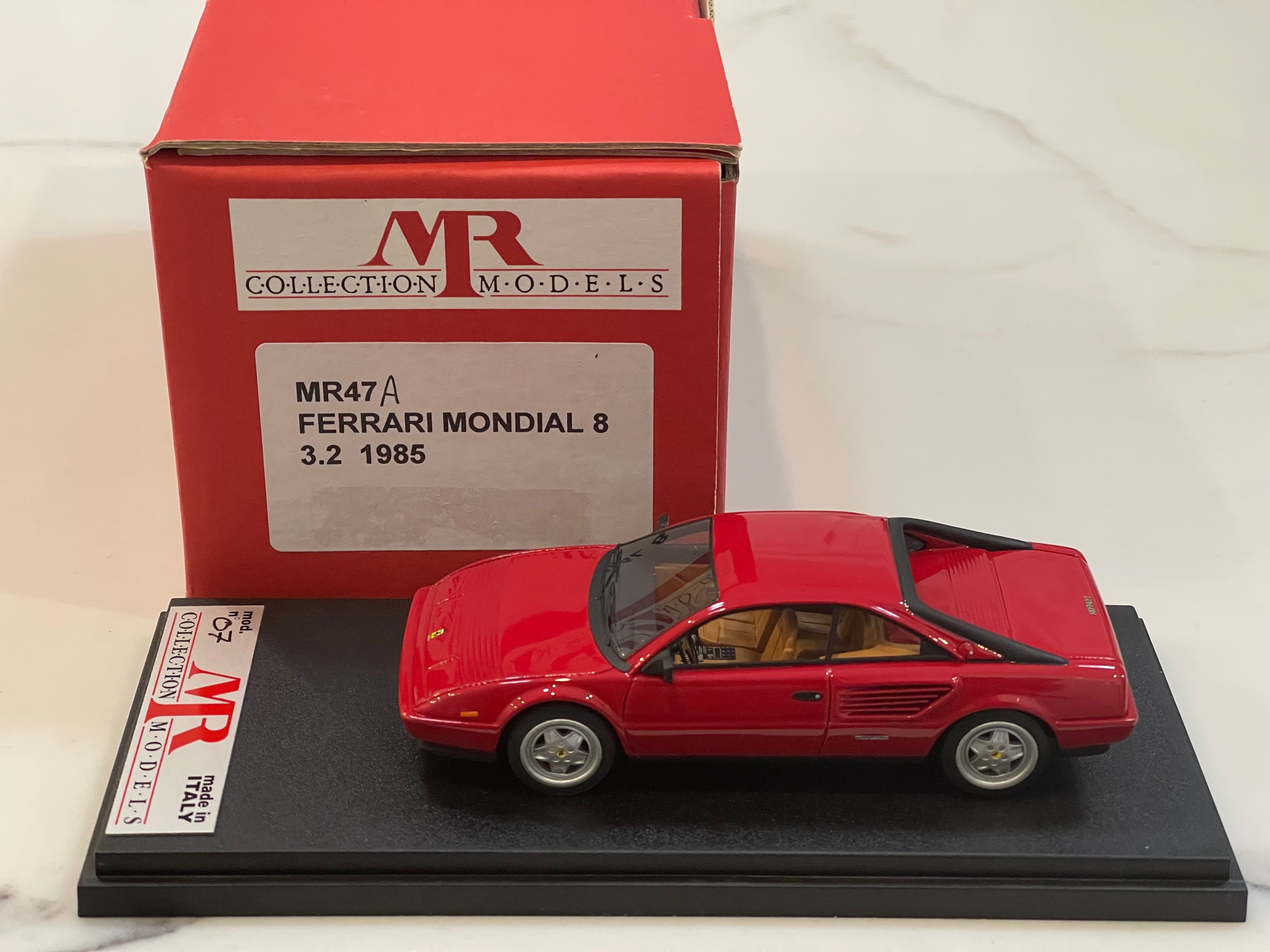 MR 1/43 Ferrari Mondial 8 Coupe 3.2 1985 Red MR47A