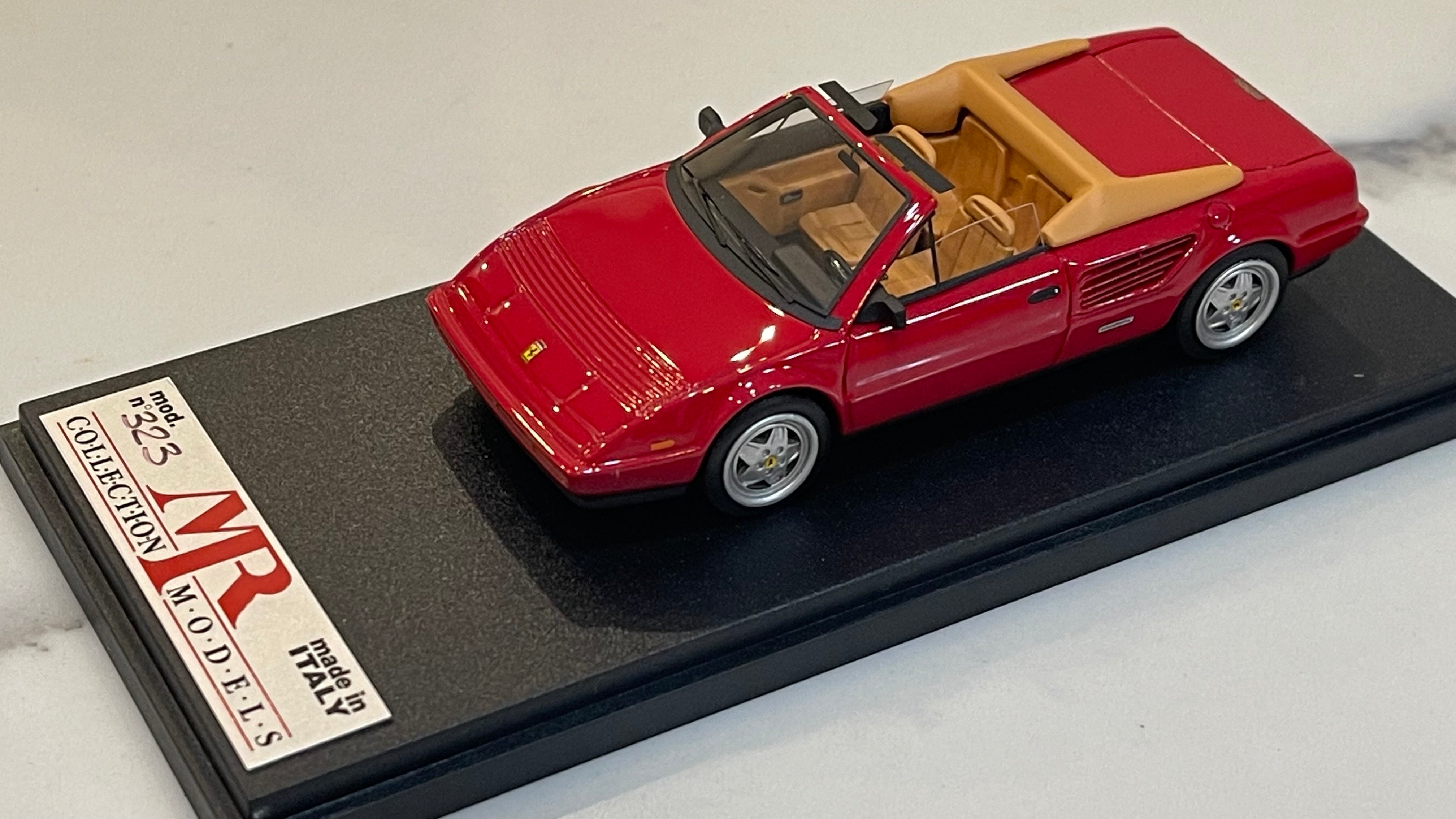 MR 1/43 Ferrari Mondial 8 Cabriolet 1984 Red MR48A