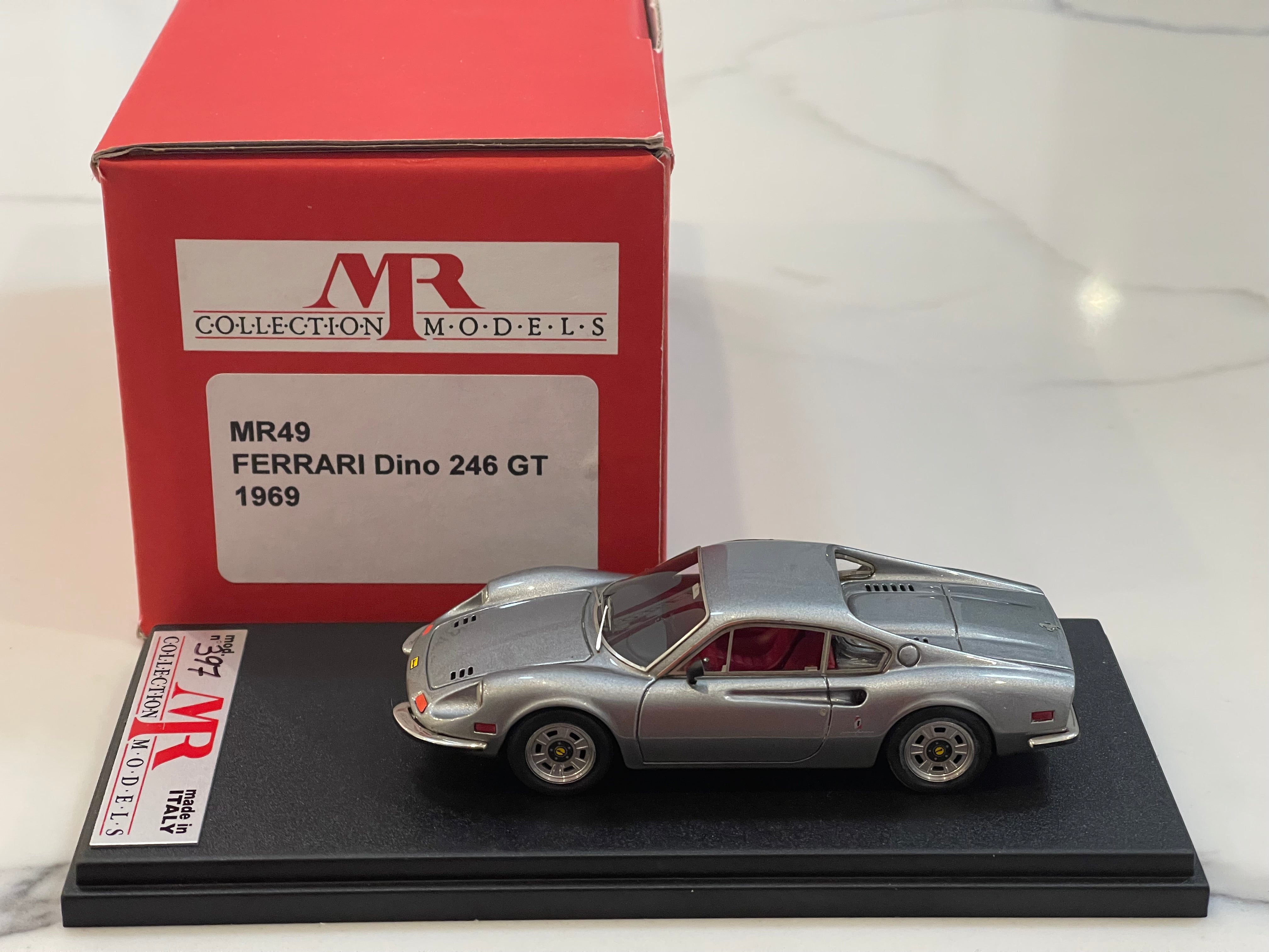 MR 1/43 Ferrari Dino 246 GT 1969 Met. Grey MR49