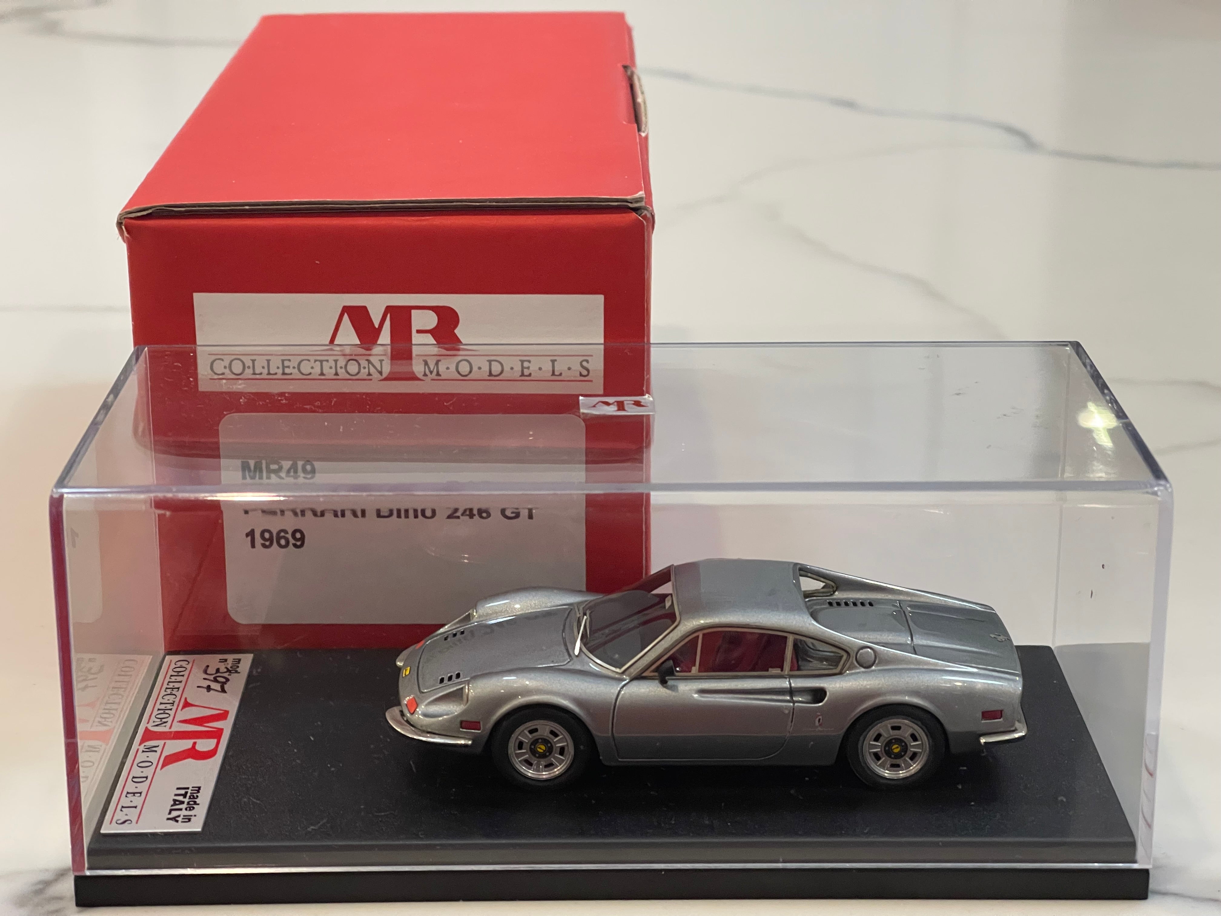 MR 1/43 Ferrari Dino 246 GT 1969 Met. Grey MR49