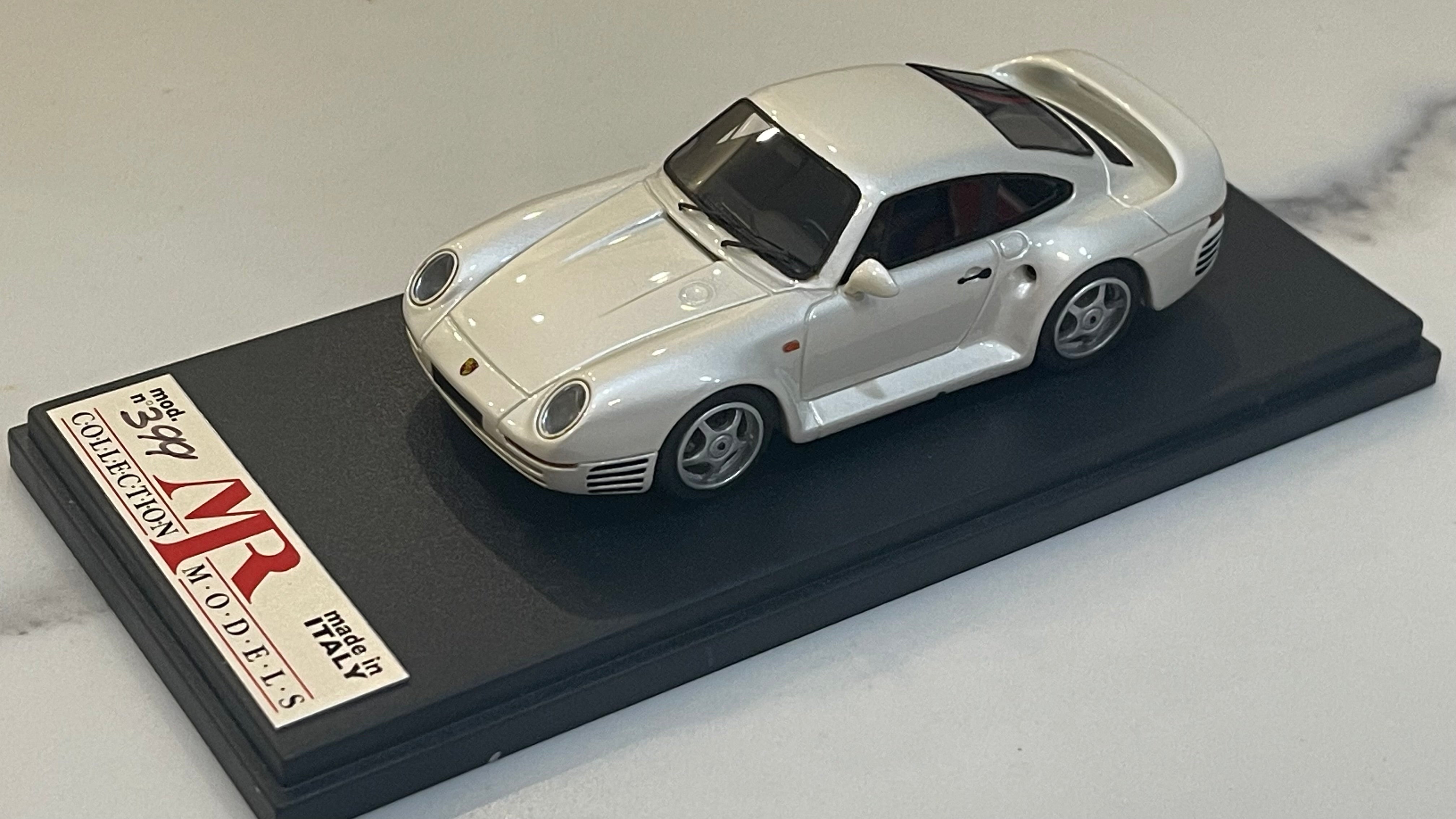 MR 1/43 Porsche 959 Coupe 1984 Pearl White MR92A