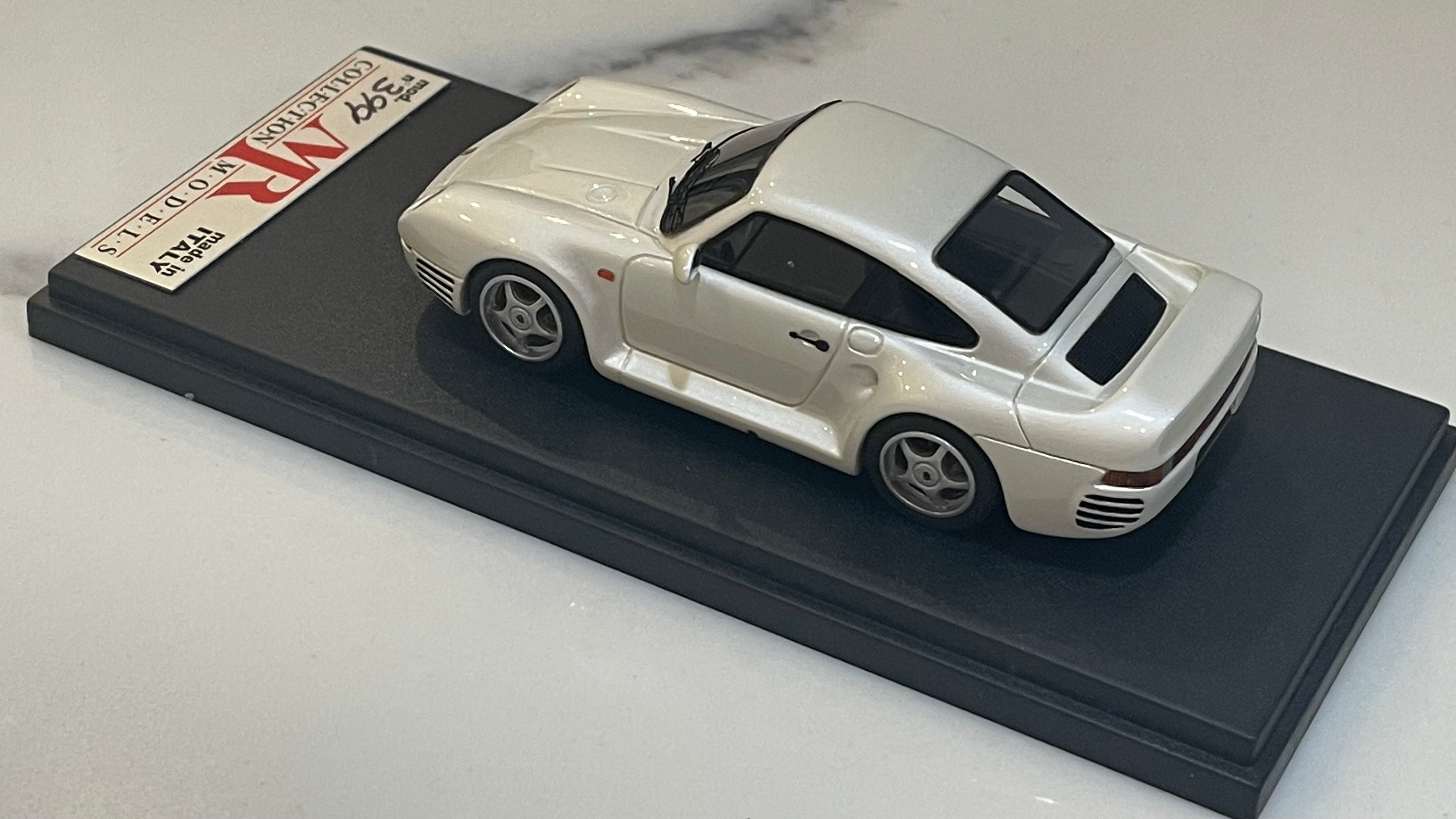 MR 1/43 Porsche 959 Coupe 1984 Pearl White MR92A