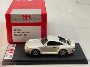 MR 1/43 Porsche 959 Coupe 1984 Pearl White MR92A