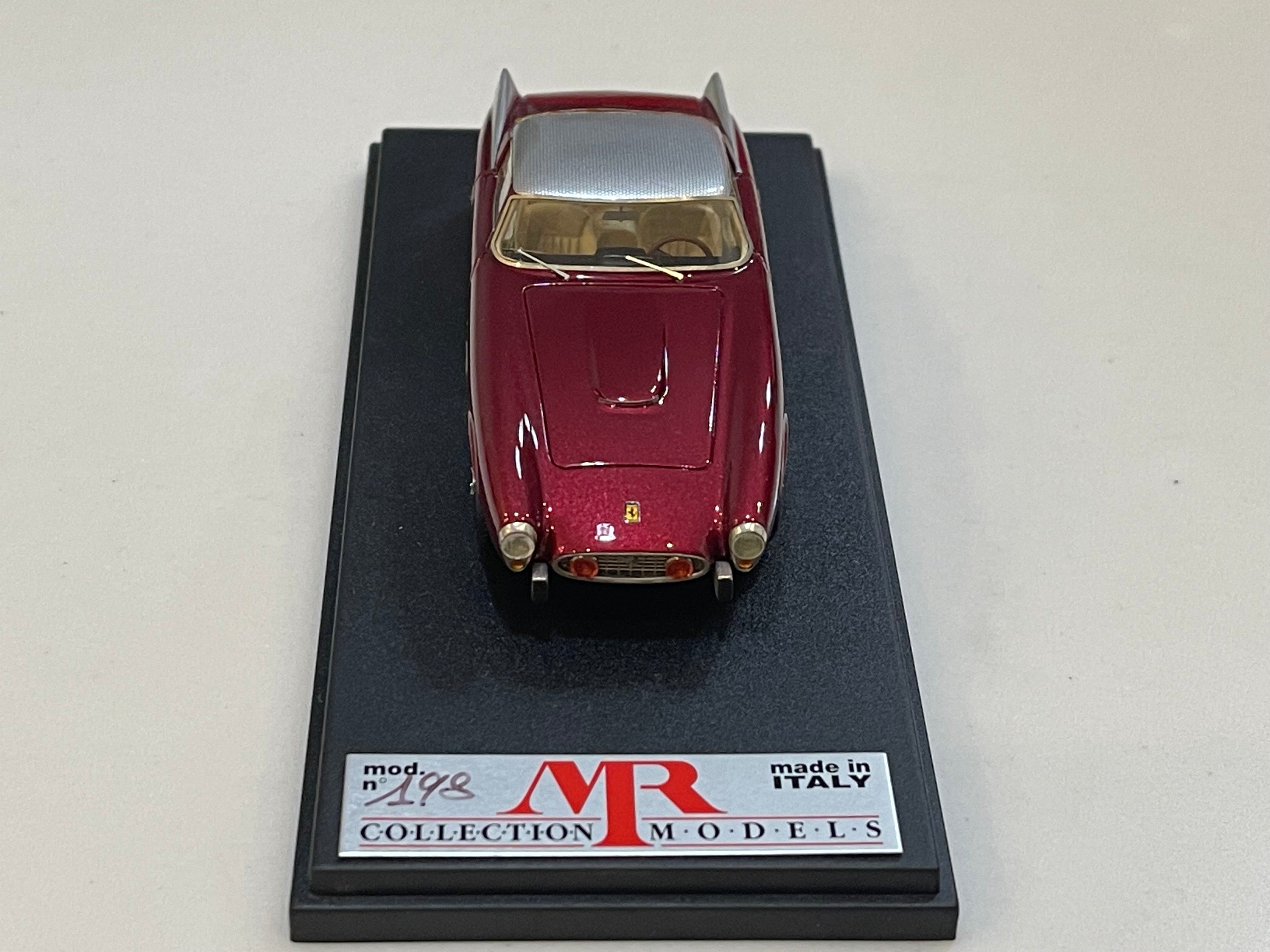 MR 1/43 Ferrari 410 SA Telaio 0761SA Dr. Wax 1957 Dark Red/Silver MR95B