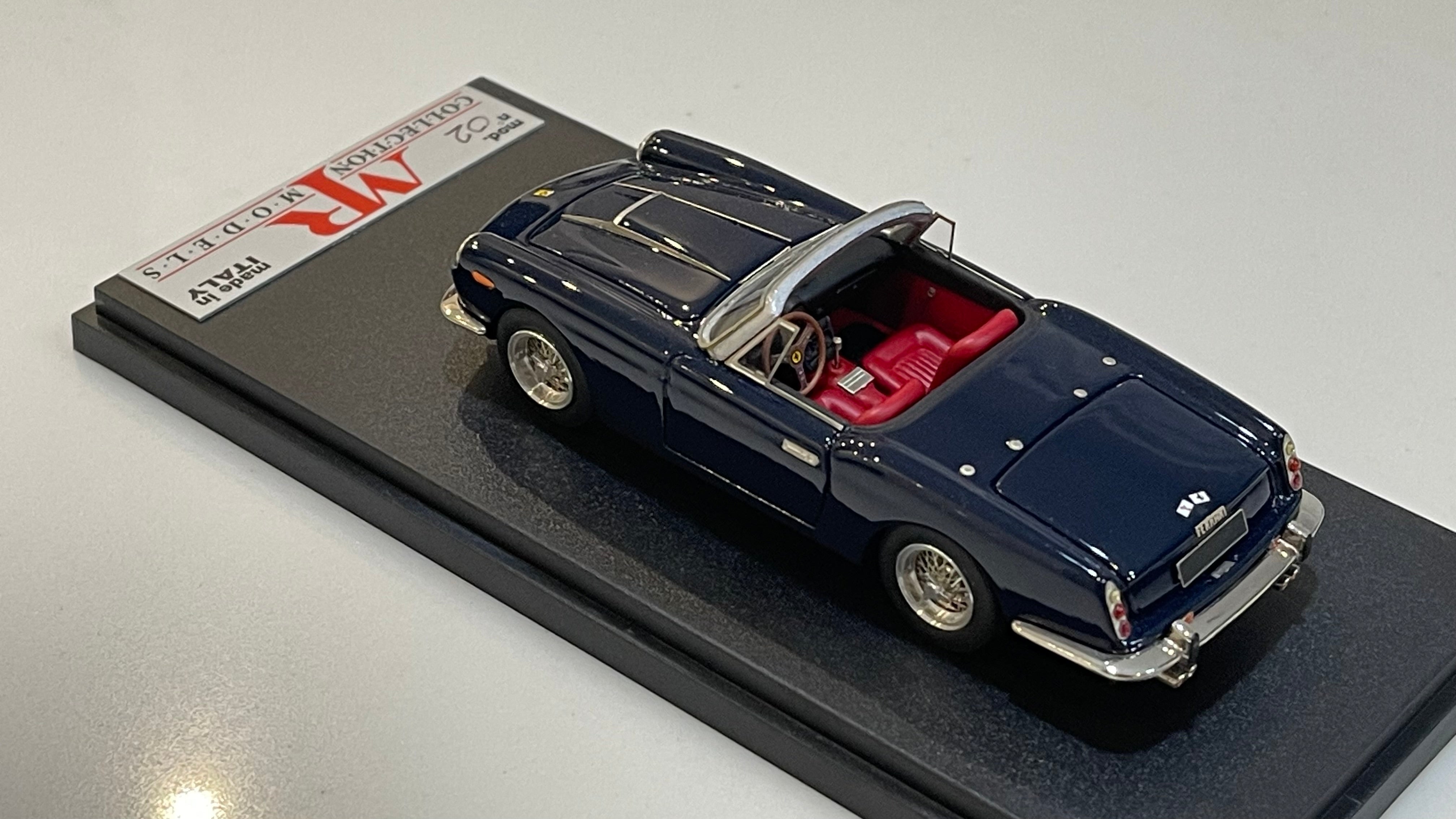 MR 1/43 Ferrari 410 Super America Cabriolet 1956 Dark Blue MRB01