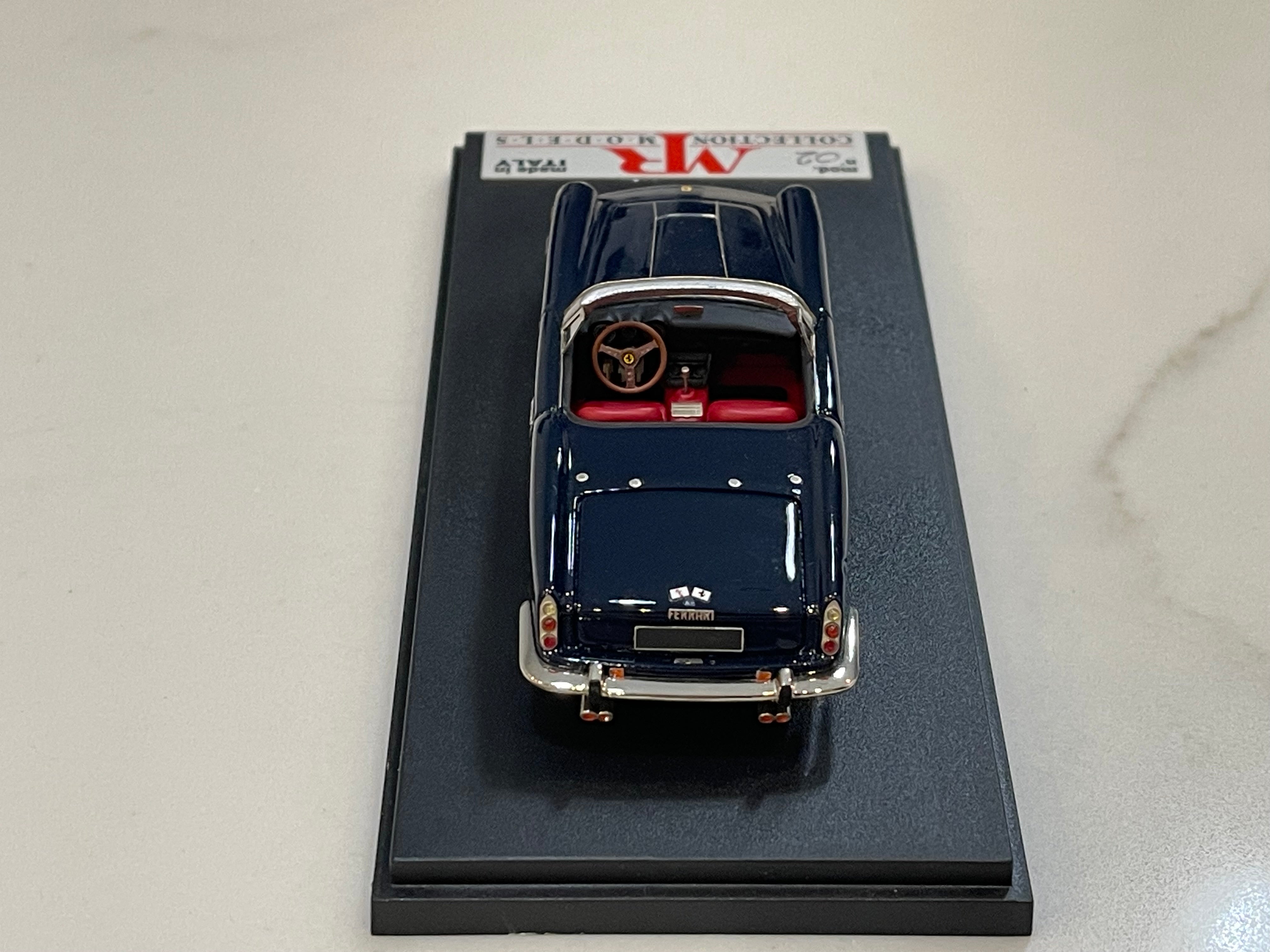 MR 1/43 Ferrari 410 Super America Cabriolet 1956 Dark Blue MRB01