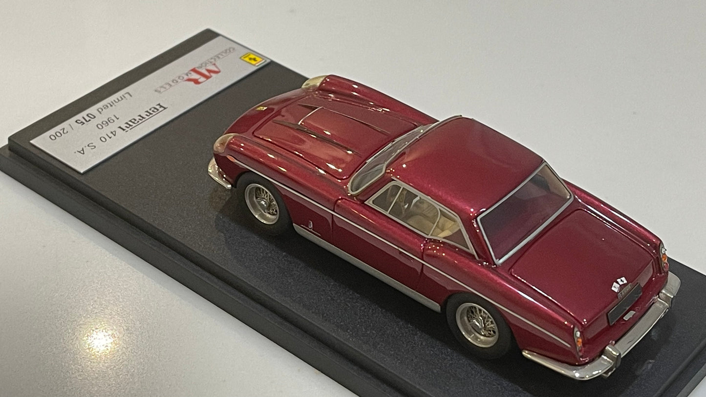 MR 1/43 Ferrari 410 Super America Fari Carenati 1960 Dark Red MRB03