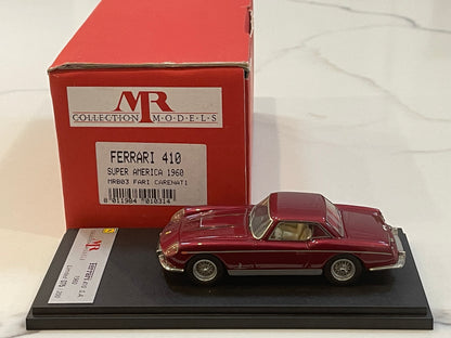 MR 1/43 Ferrari 410 Super America Fari Carenati 1960 Dark Red MRB03