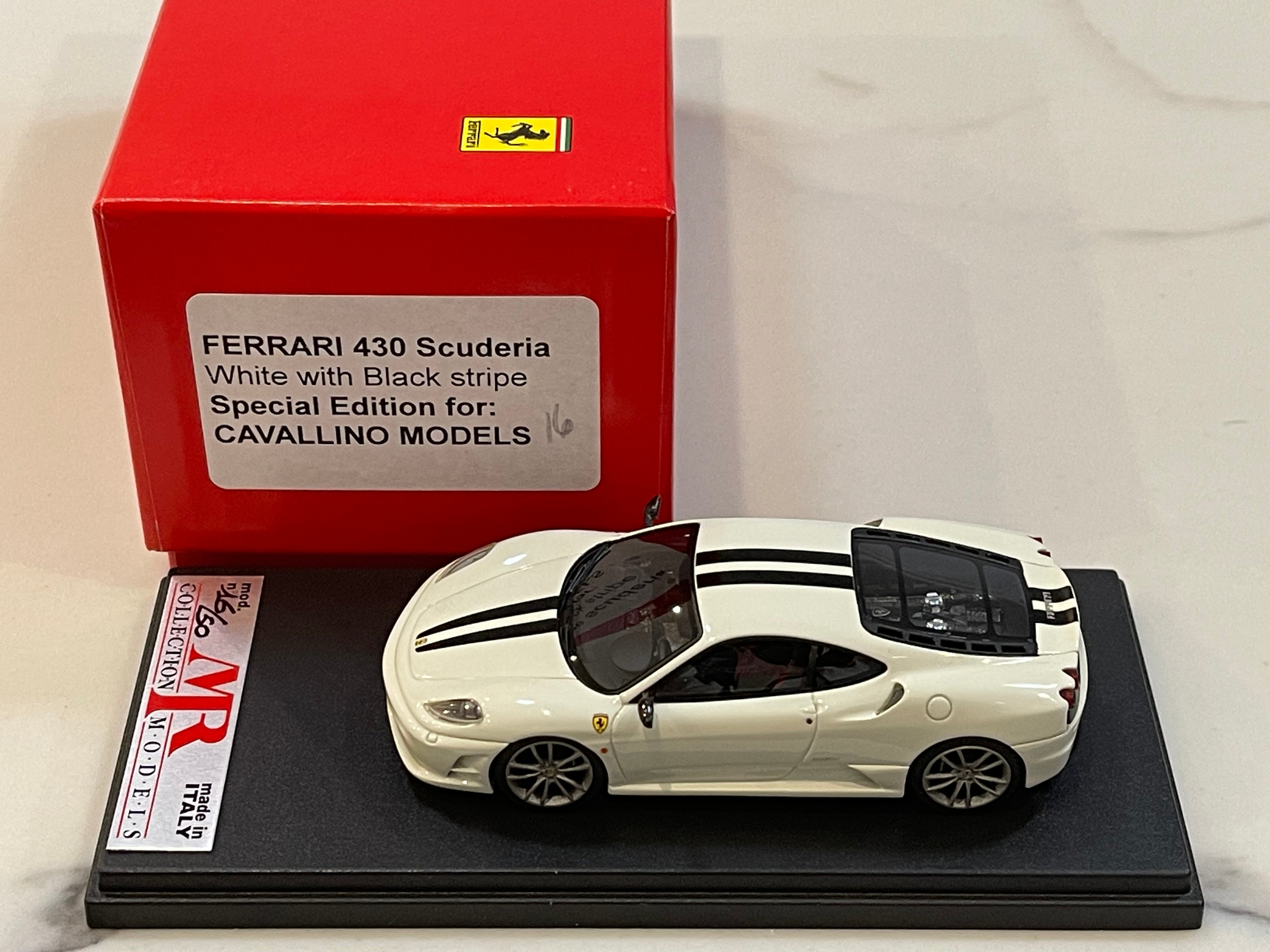 MR 1/43 Ferrari 430 Scuderia 2007 White MRCM430SCWHI