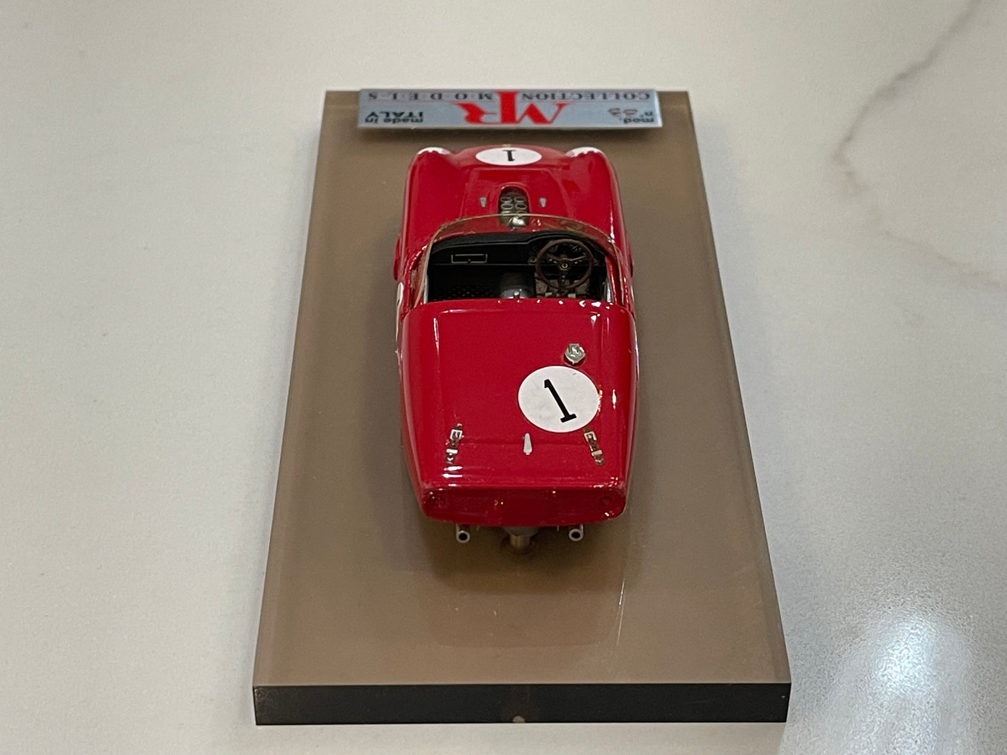 MR 1/43 Ferrari 246 S Dino Spyder Fantuzzi 1960 Red No. 1 MRC105