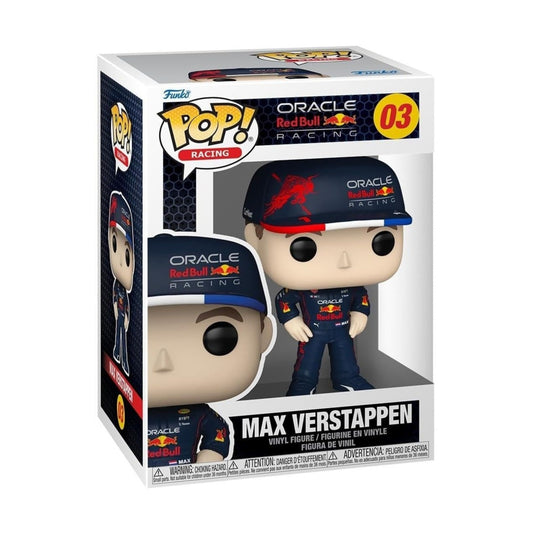 Red Bull Racing F1 Max Verstappen Mini Figure Navy