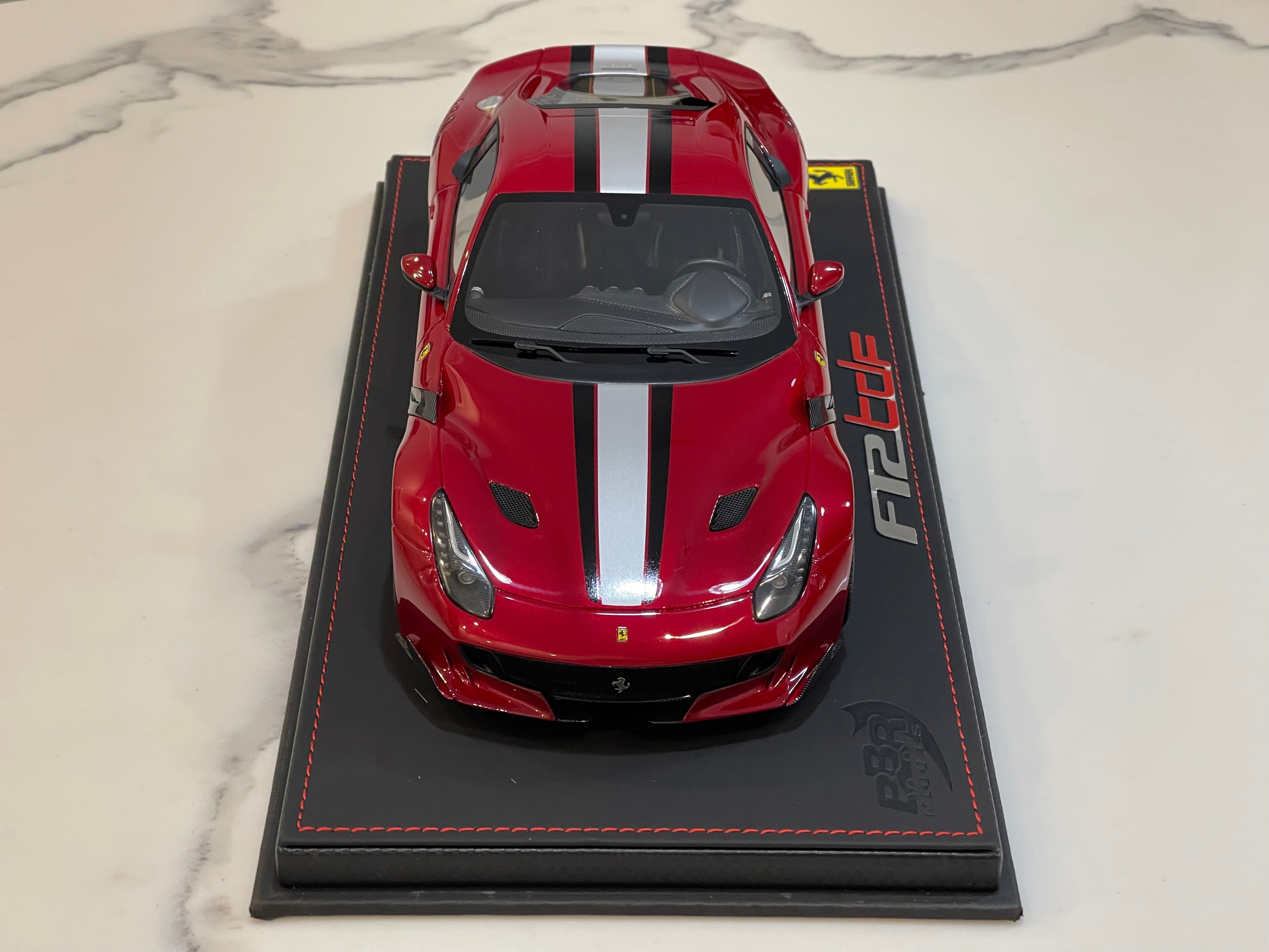BBR 1/18 Ferrari F12 TDF 2015 Rosso Competizione P18121SCRM4