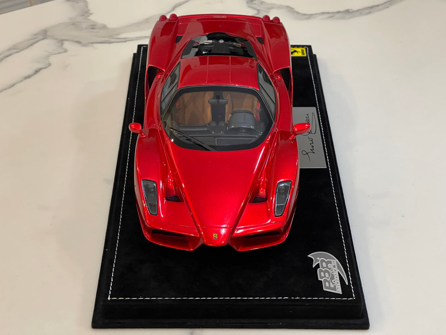 BBR 1/18 Ferrari Enzo 2004 Rosso F1 2007 P18134B