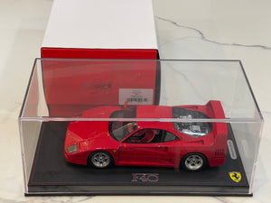 BBR 1/18 Ferrari F40 1987 Red P18151A