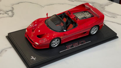 BBR 1/18 Ferrari F50 Spider Rosso Corsa P18190A